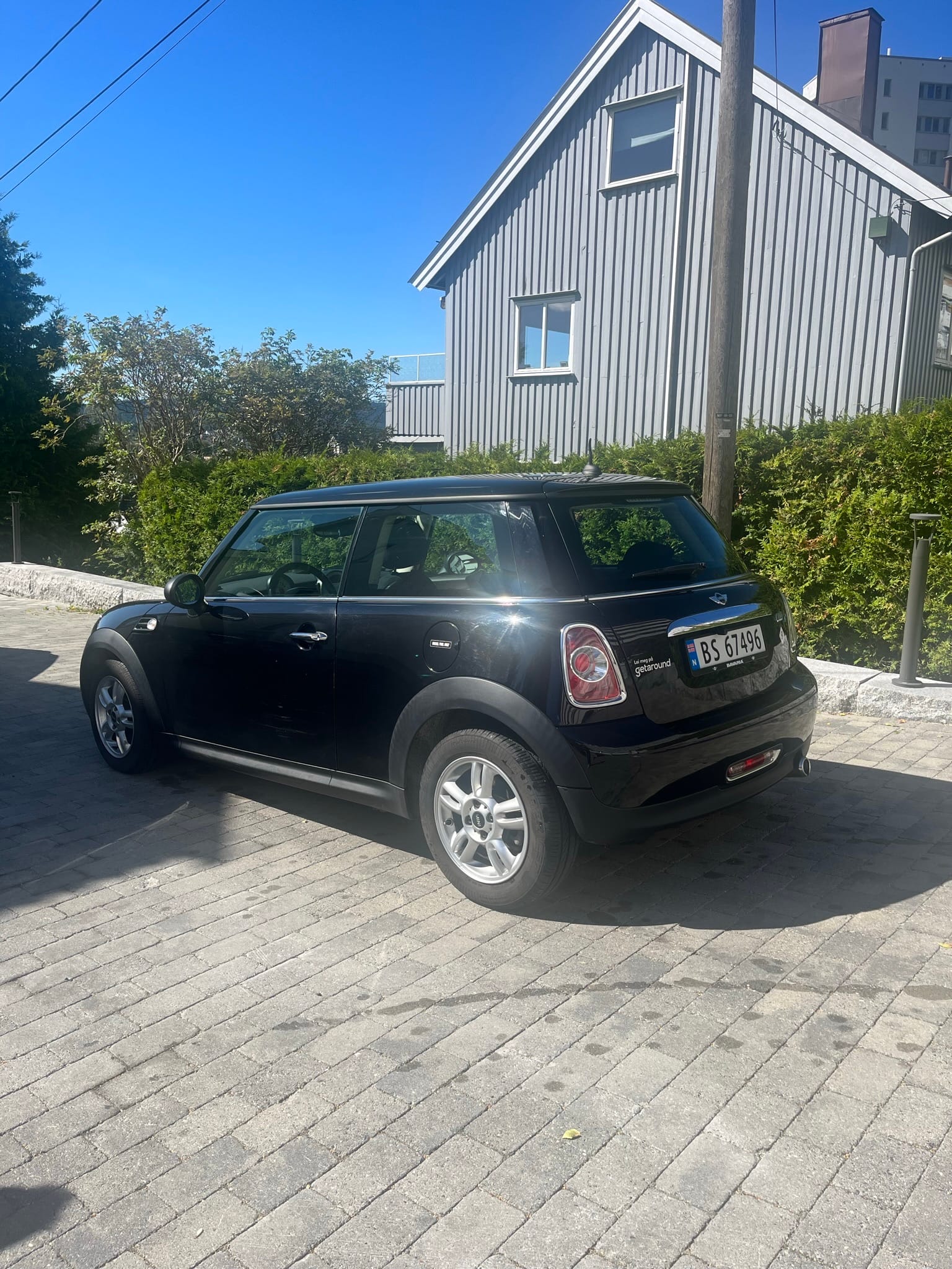 Mini One 3-dører mit Navigationsgerät