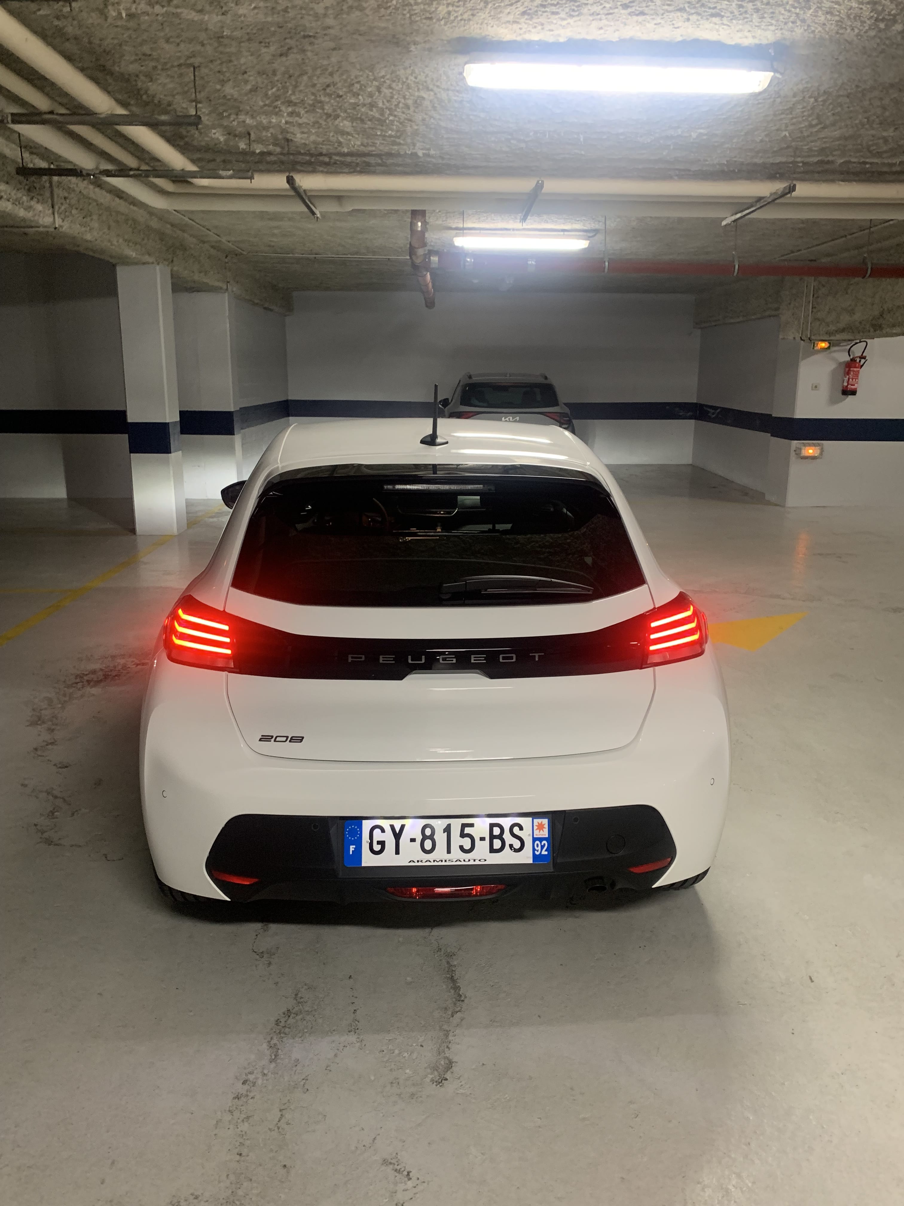 Peugeot 208 avec Régulateur de vitesse