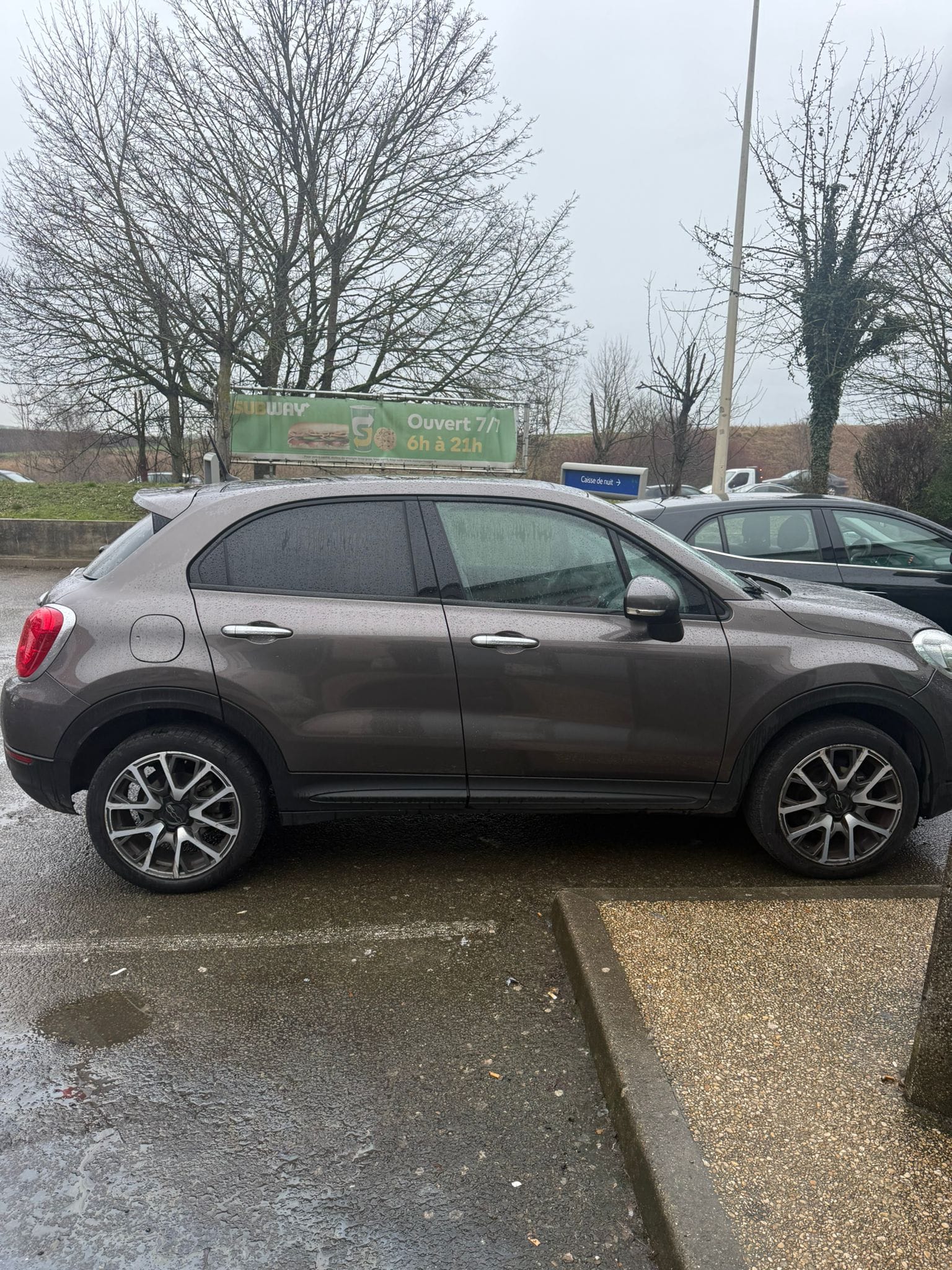 Fiat 500 X avec Entrée audio / iPod