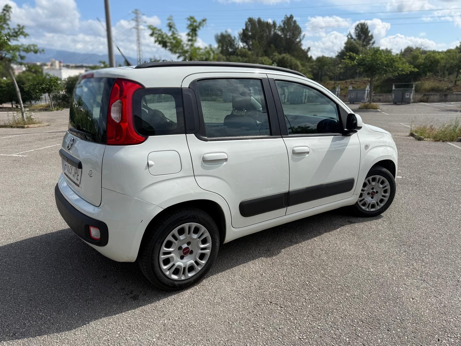 Fiat Panda med Bilradio