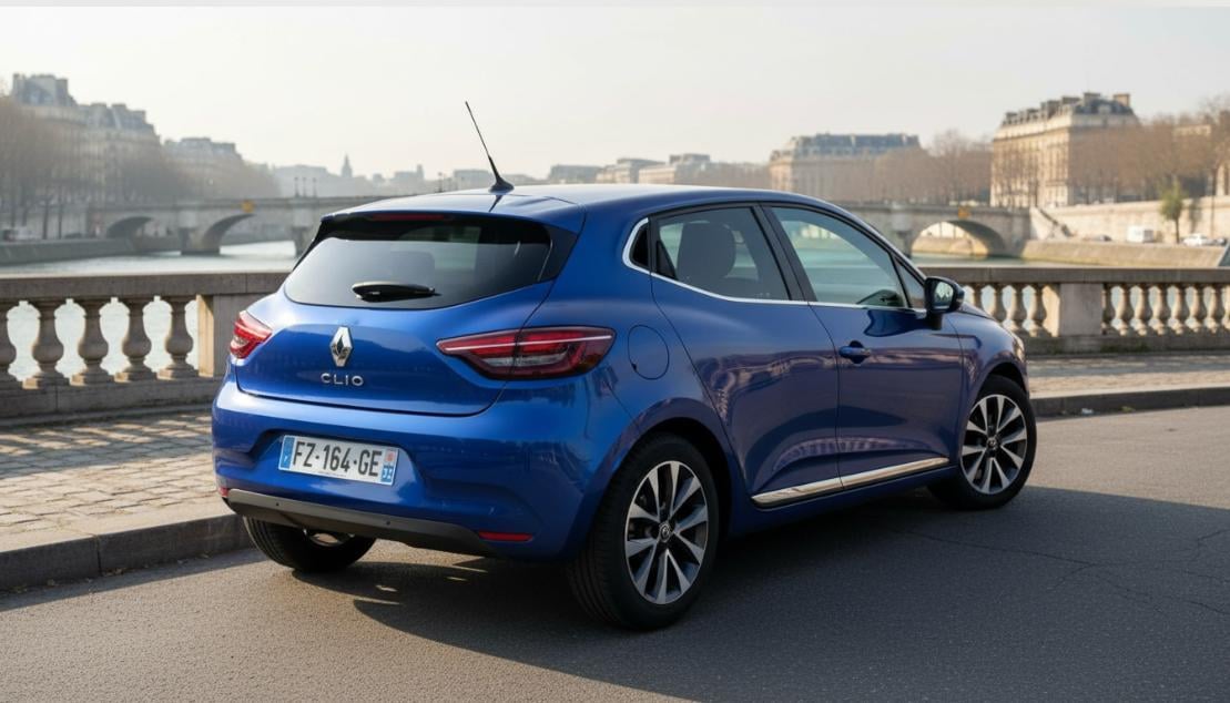 Renault Clio V TCe 90 - Intens 21 (finition intérieur haut de gamme, boîte manuelle 6 vitesses) avec Apple CarPlay