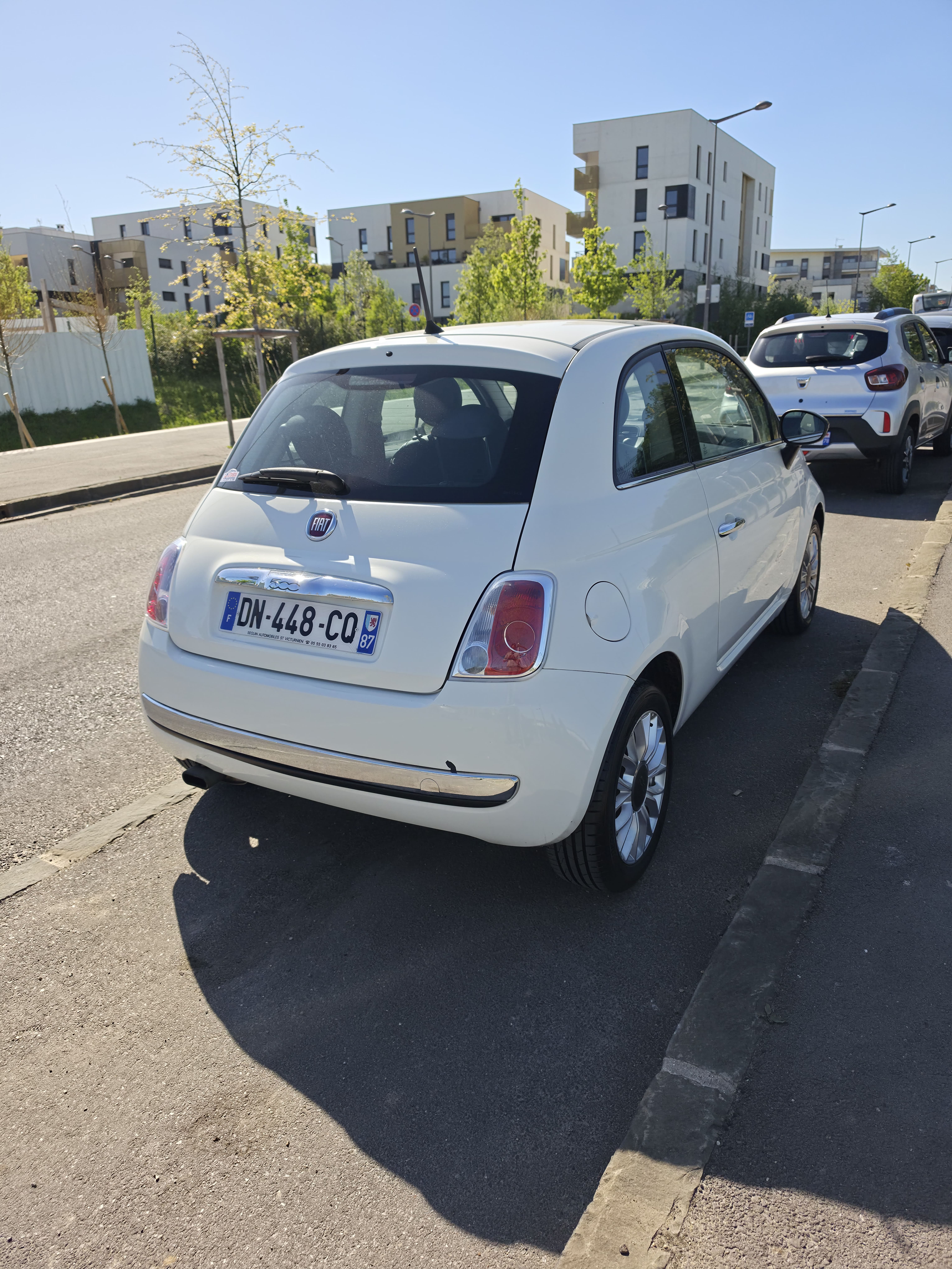 Fiat 500 avec GPS