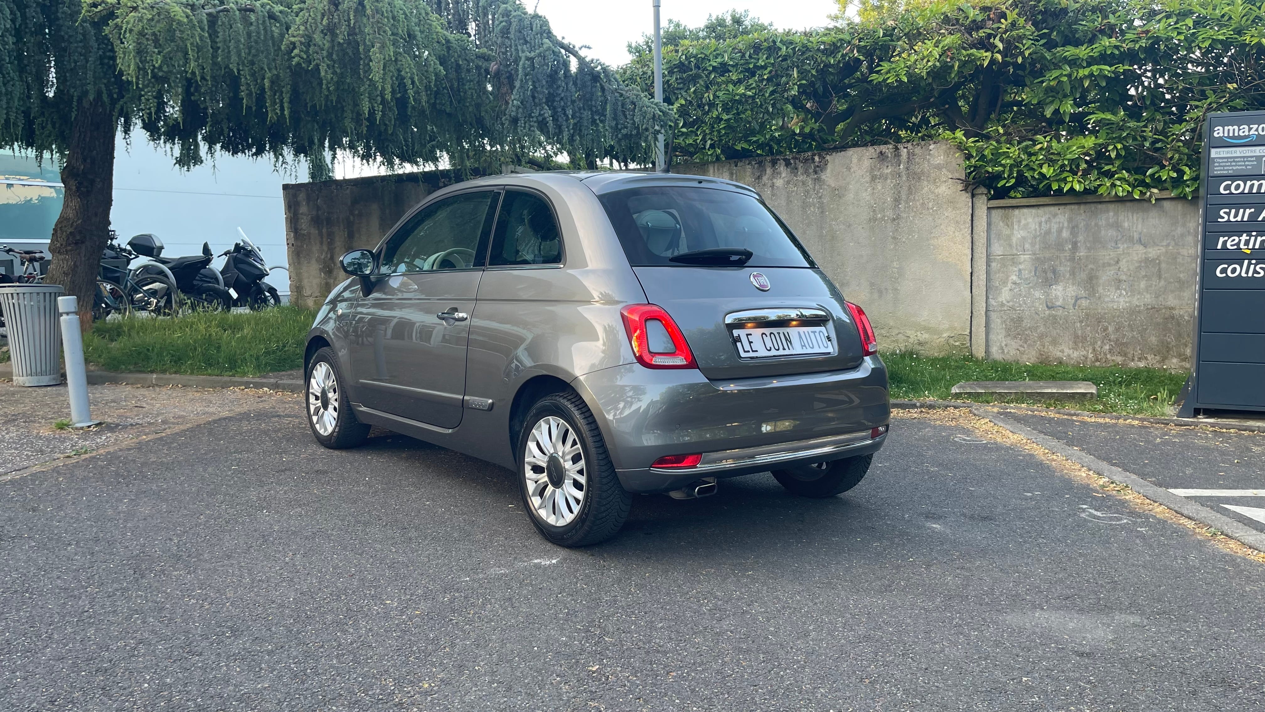 Fiat 500 avec GPS