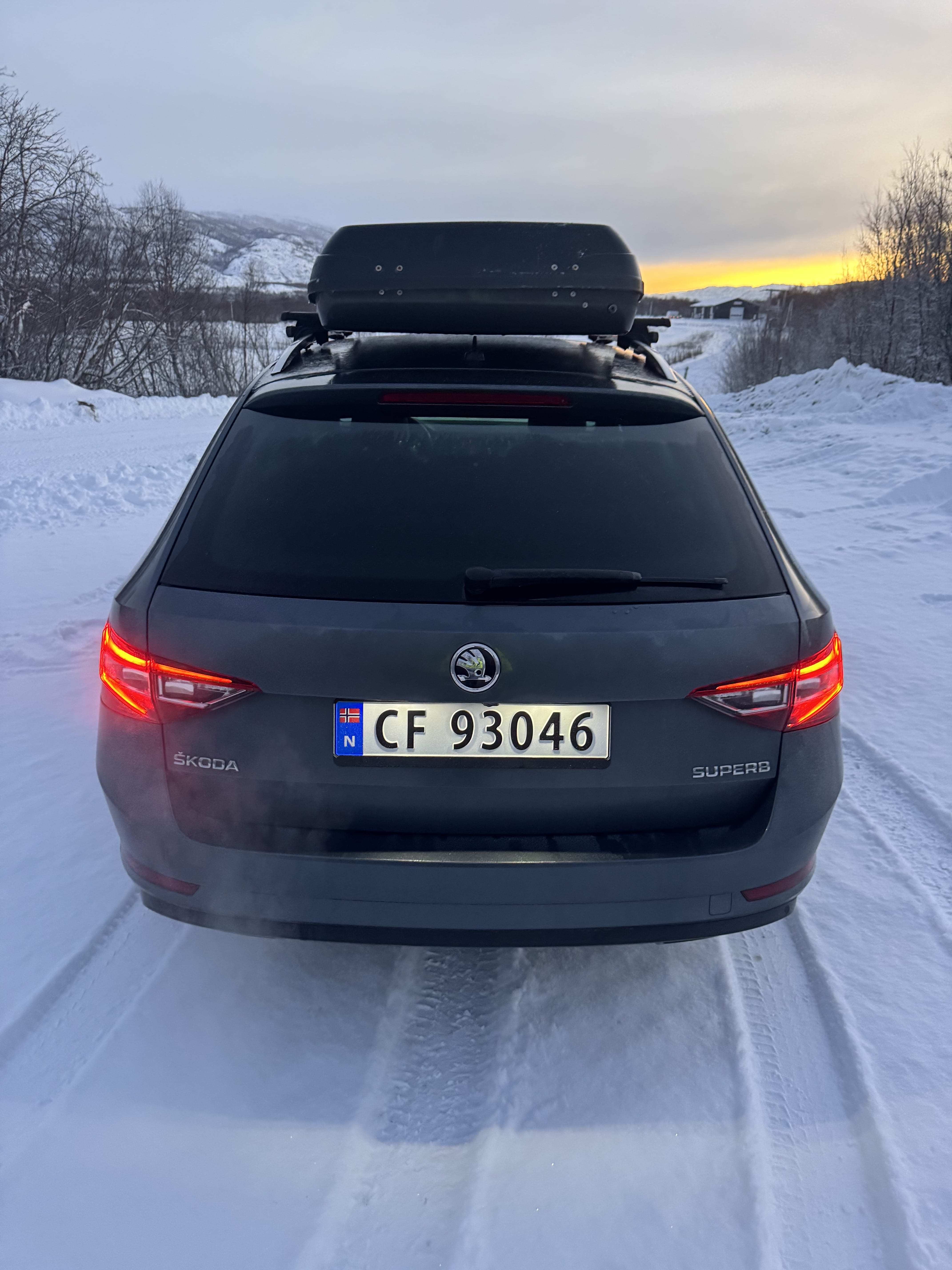 Skoda Superb med Lydinngang
