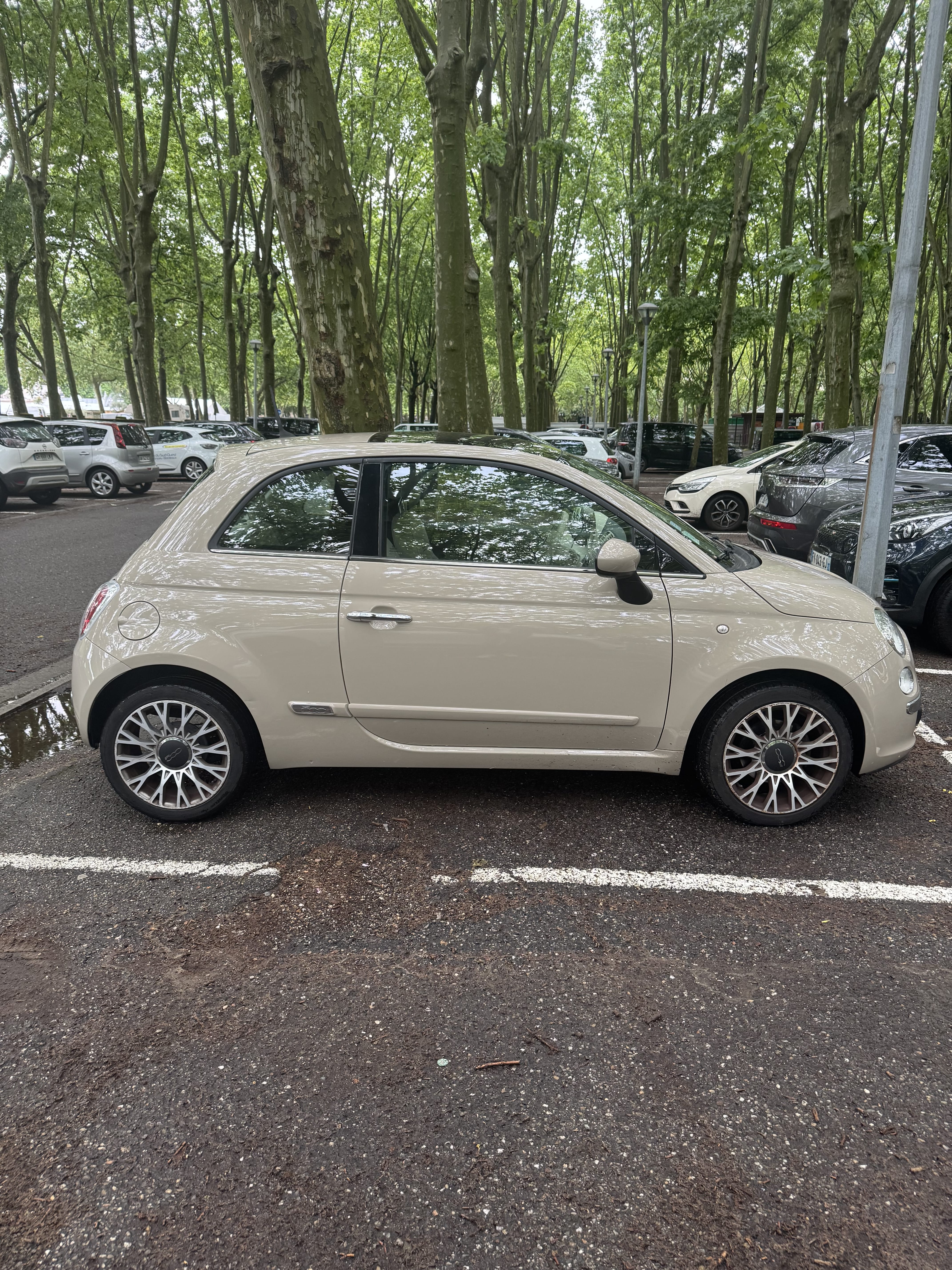 Fiat 500 with Air conditioning