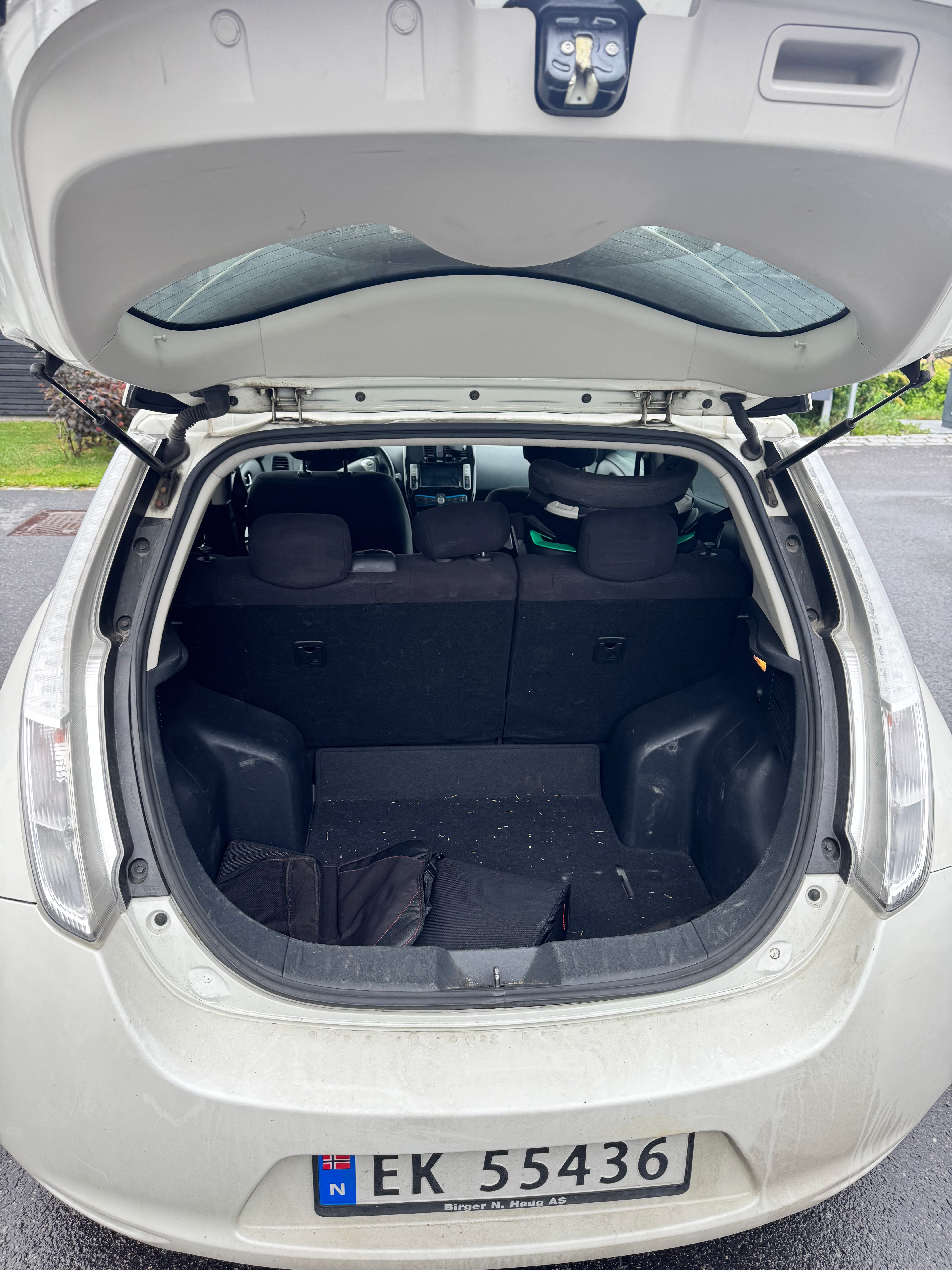 Nissan Leaf med Bluetooth audio