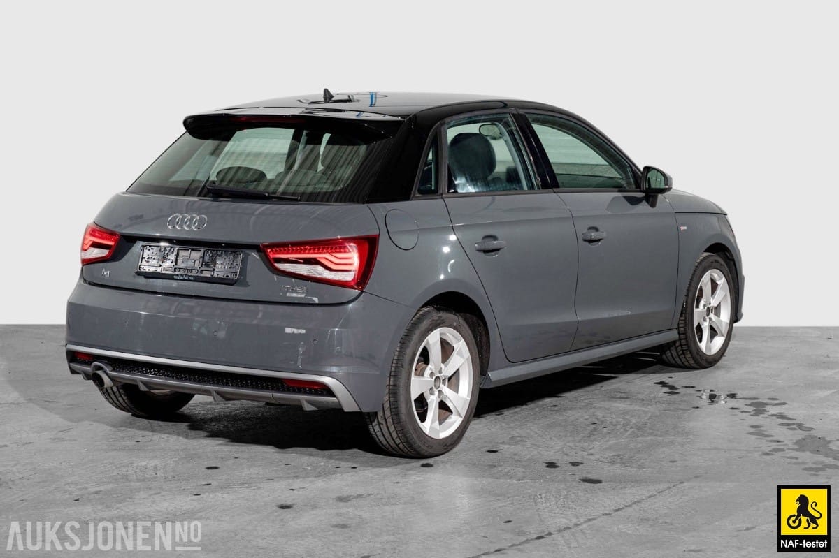 Audi A1 med Vinterdekk