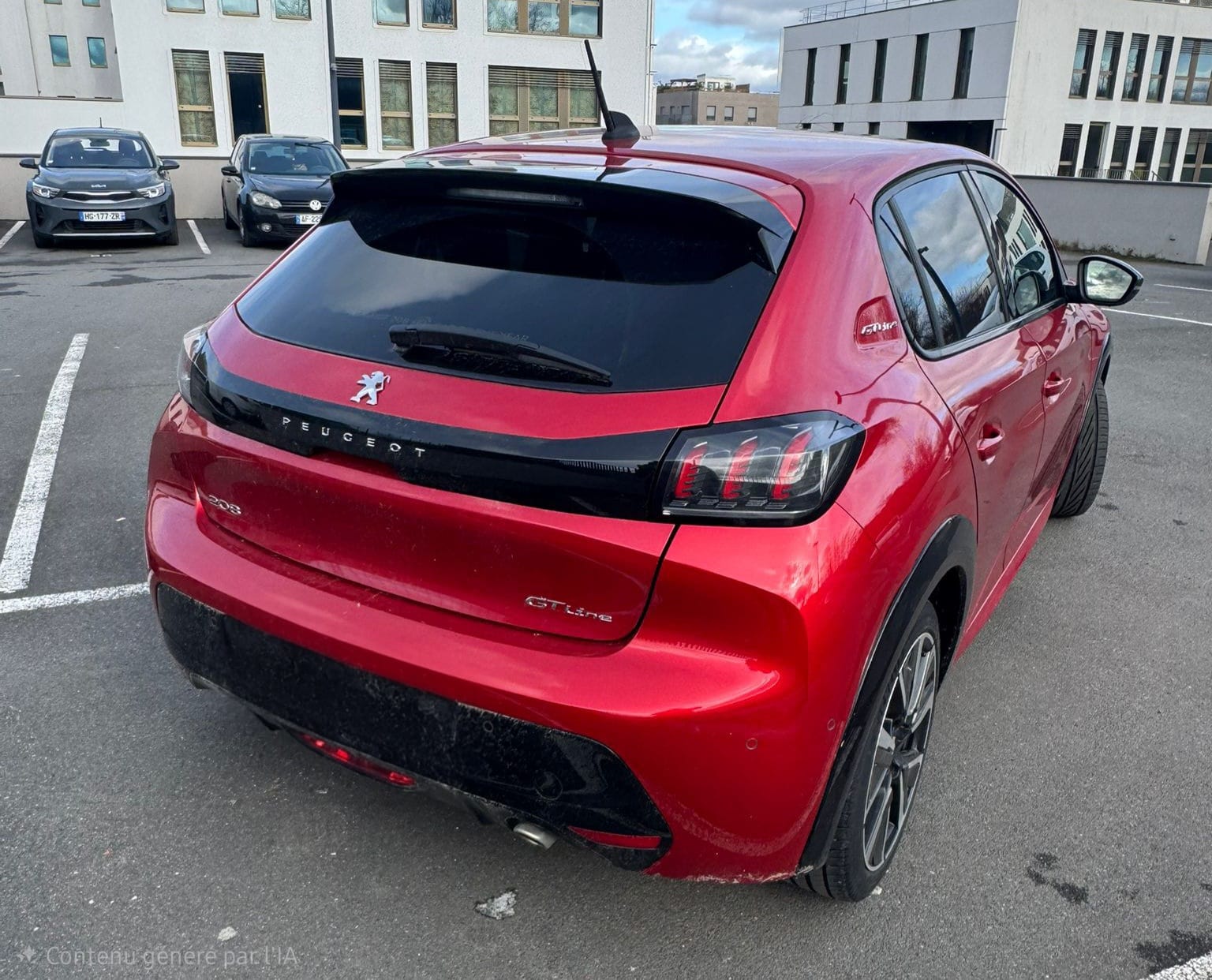 Peugeot 208 GT Line avec GPS