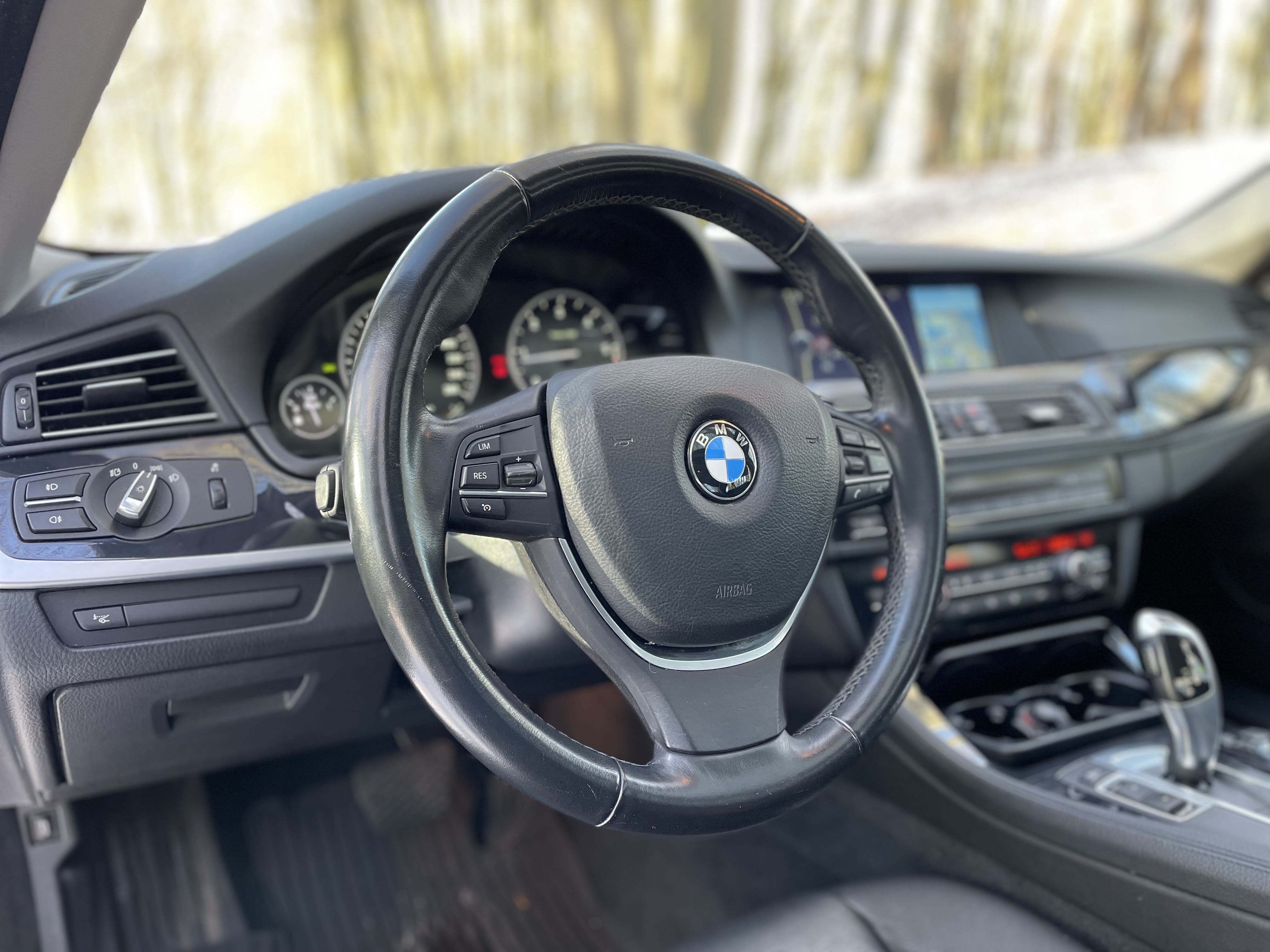 BMW 5-Serie med Bluetooth audio