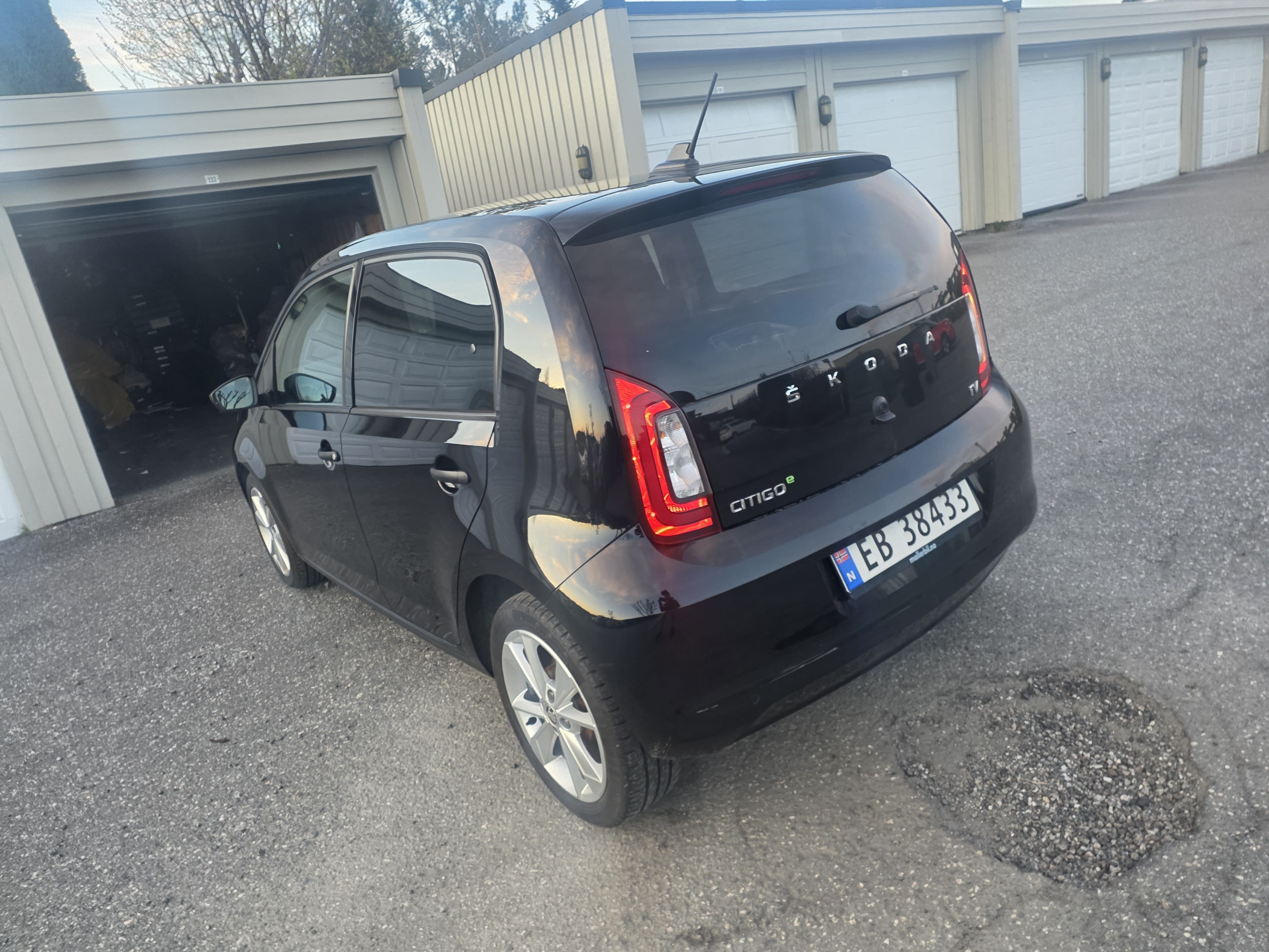 Skoda Citigo E med Babysete