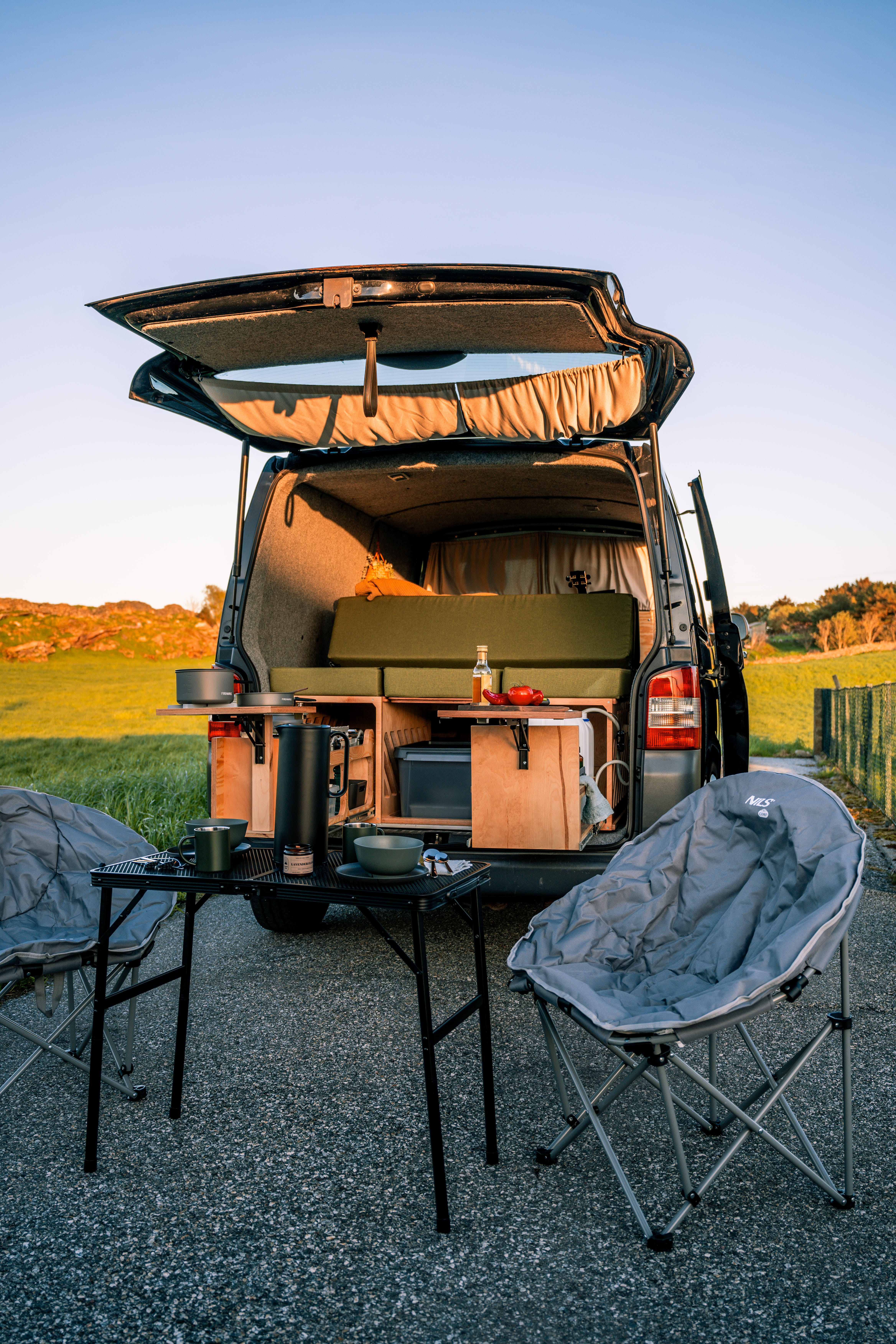 Volkswagen Transporter Camper med Kjøleskap