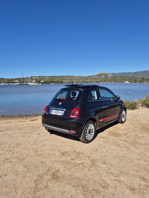 Fiat 500 avec GPS
