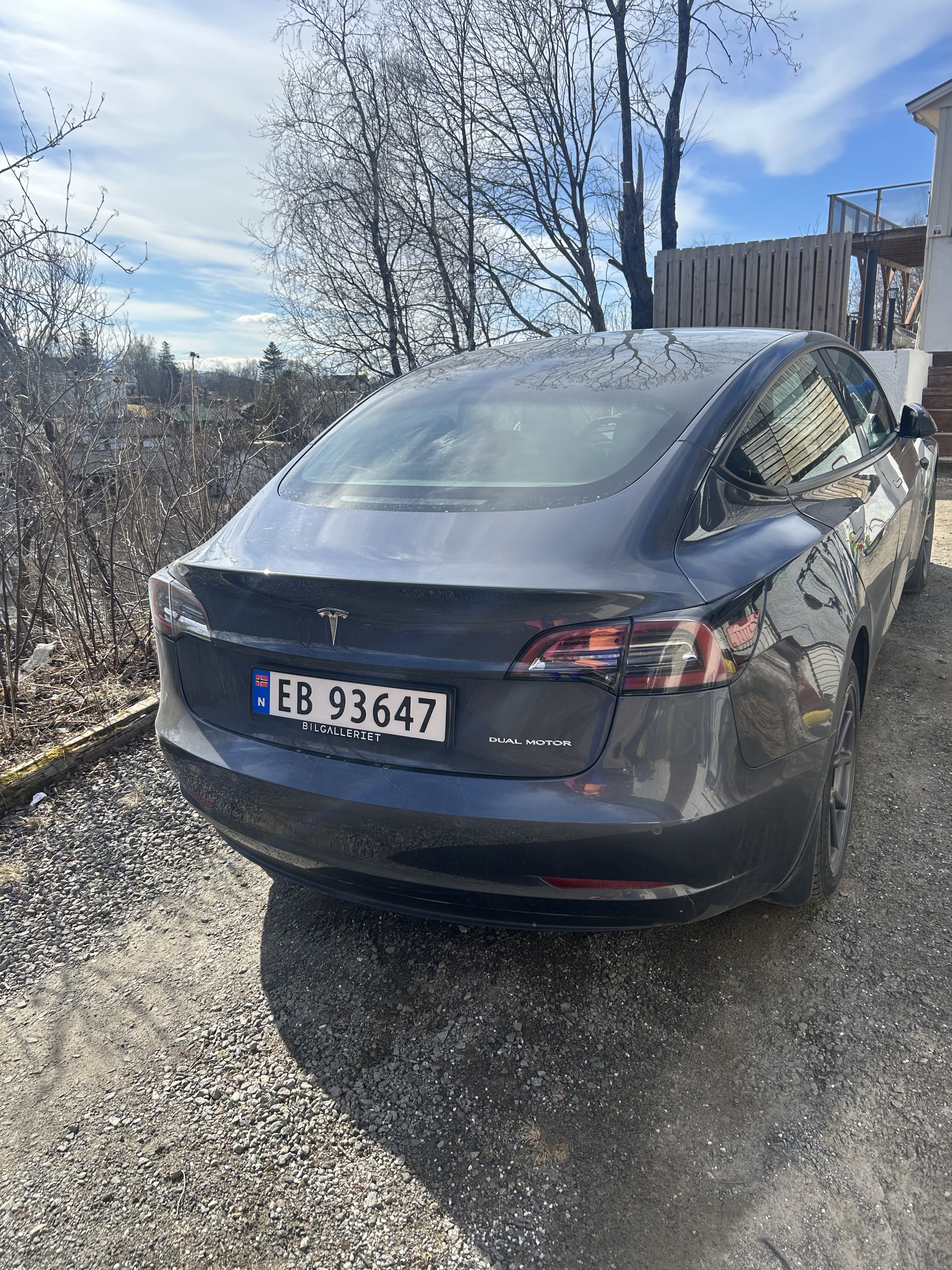 Tesla Model S med GPS