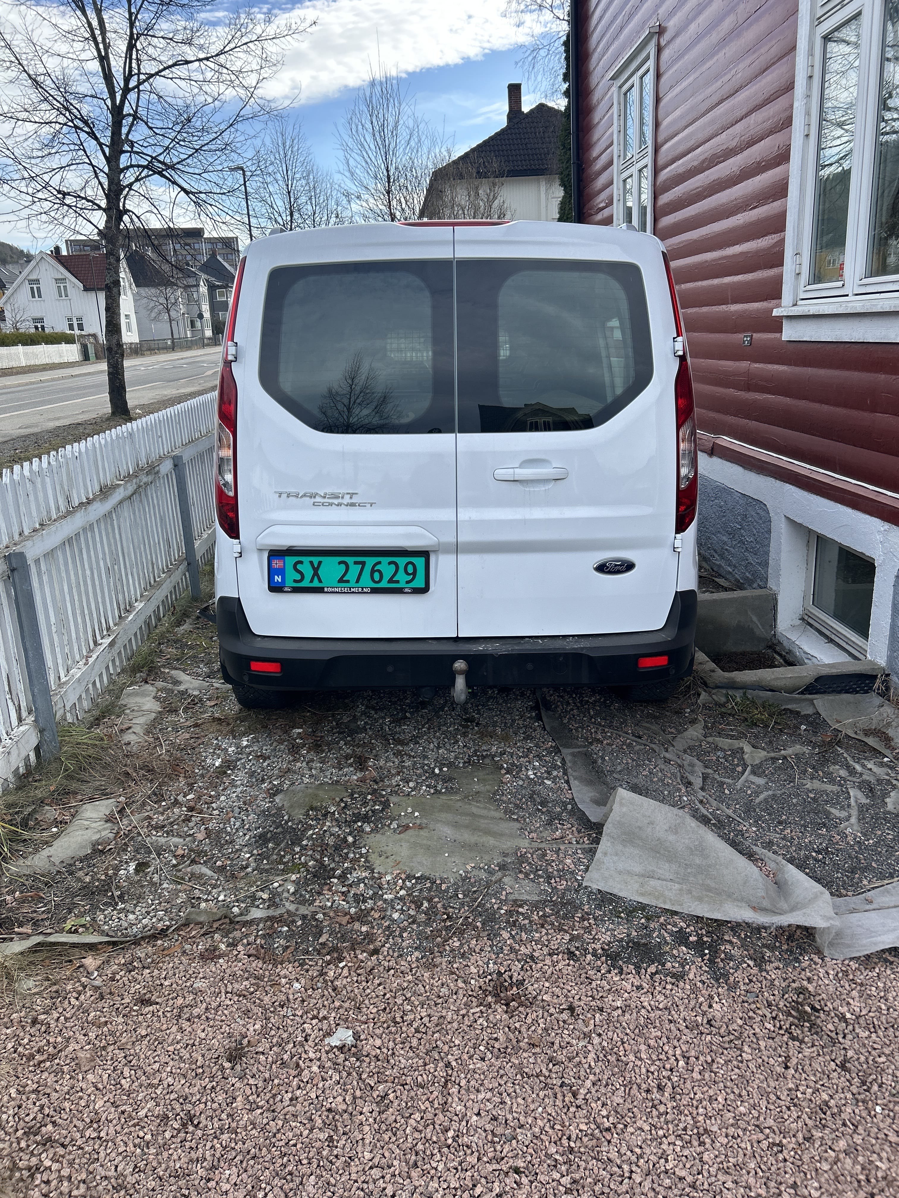 Ford Transit Connect med Tilhengerfeste