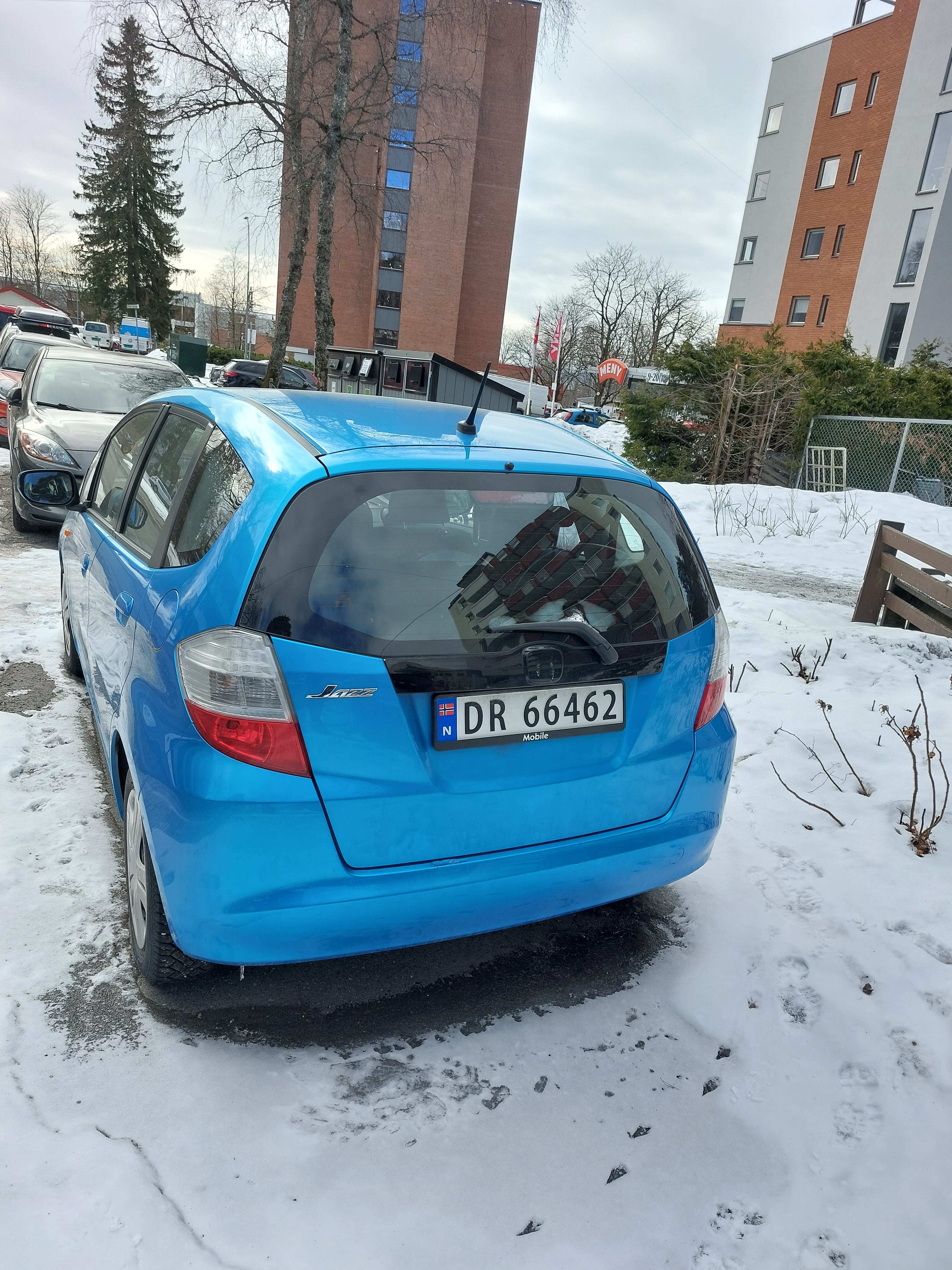 Honda Jazz med Babysete