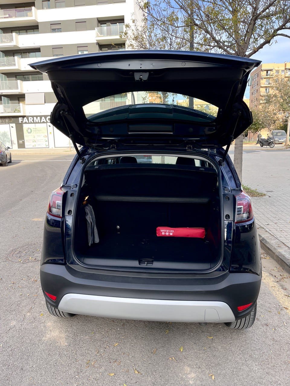 Opel Crossland avec Siège bébé