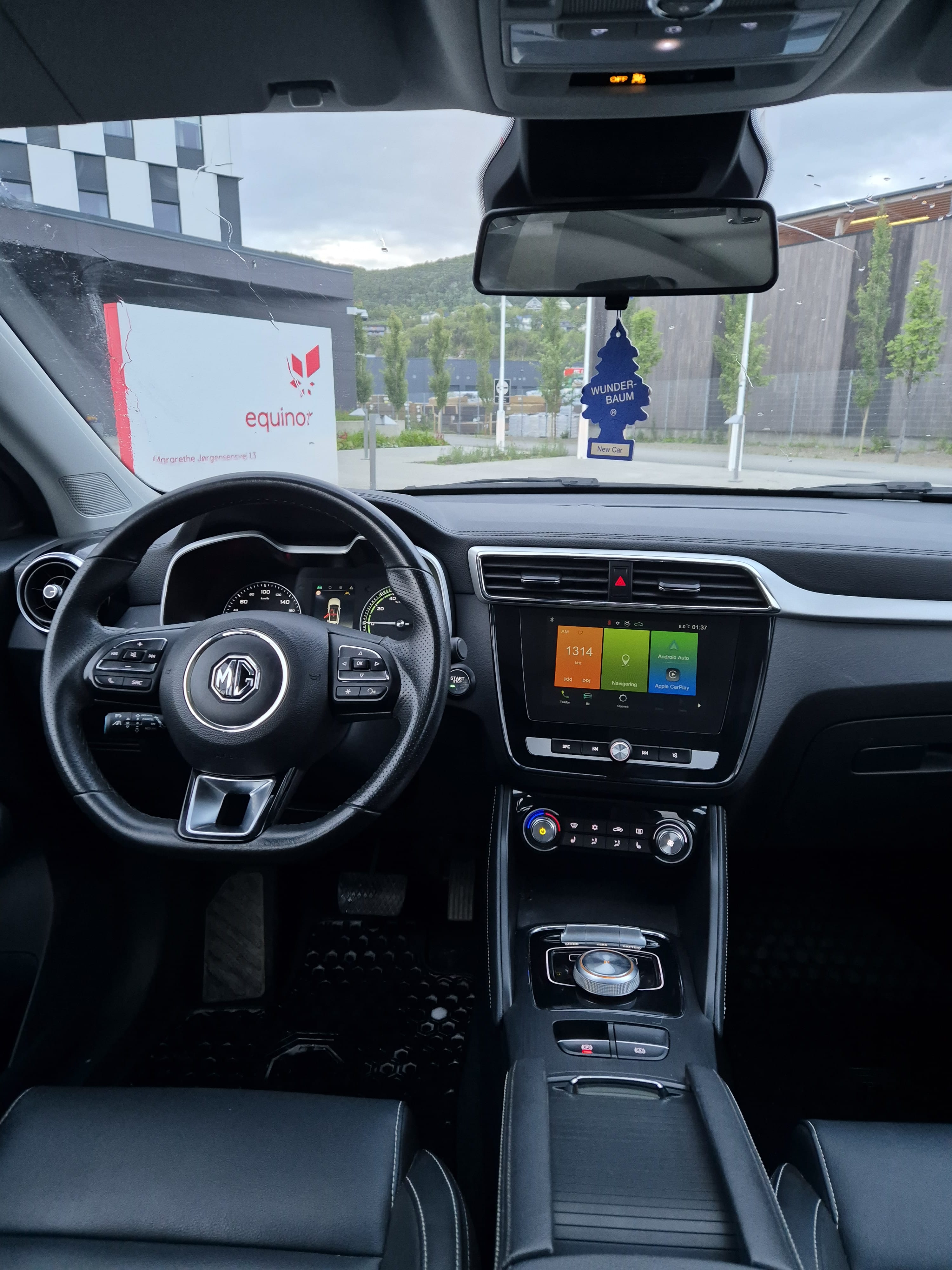 Mg ZS EV med Bluetooth audio