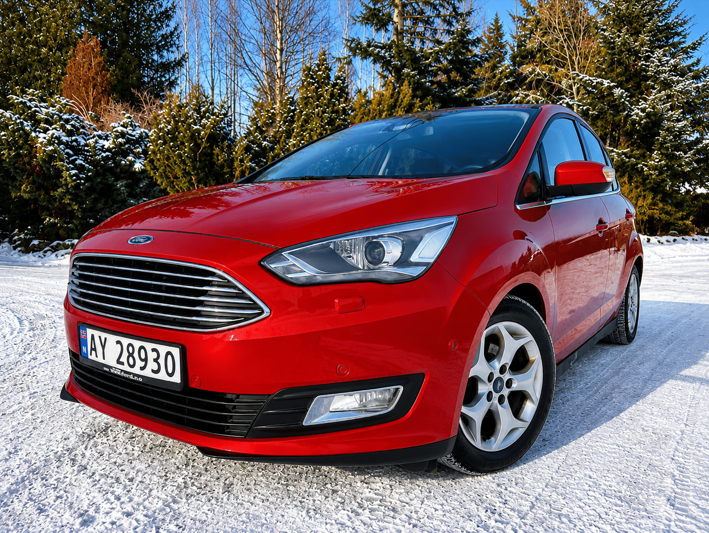 Ford C-Max Business 1.0 EcoBoost 125HP, 2015, Blyfri 95