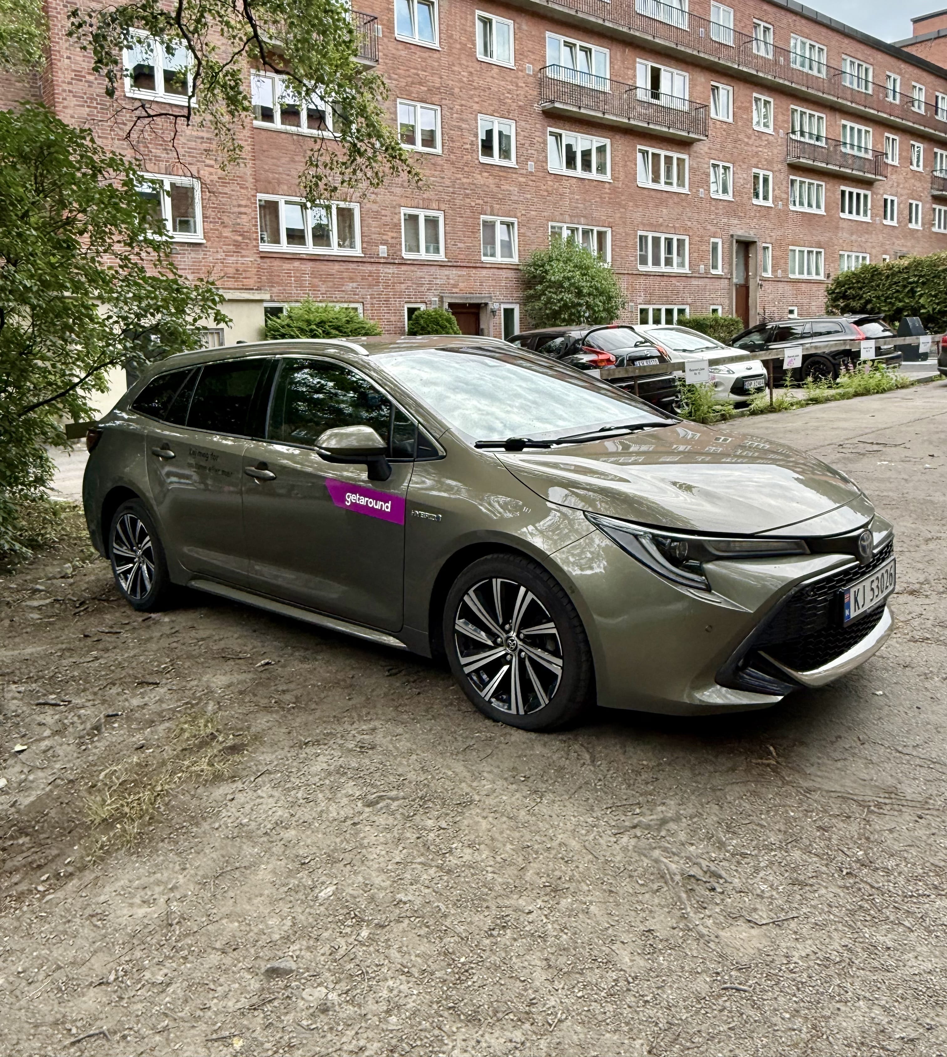 Toyota Corolla, 2021, Blyfri 95 / Elektrisk (hybrid), automatisk
