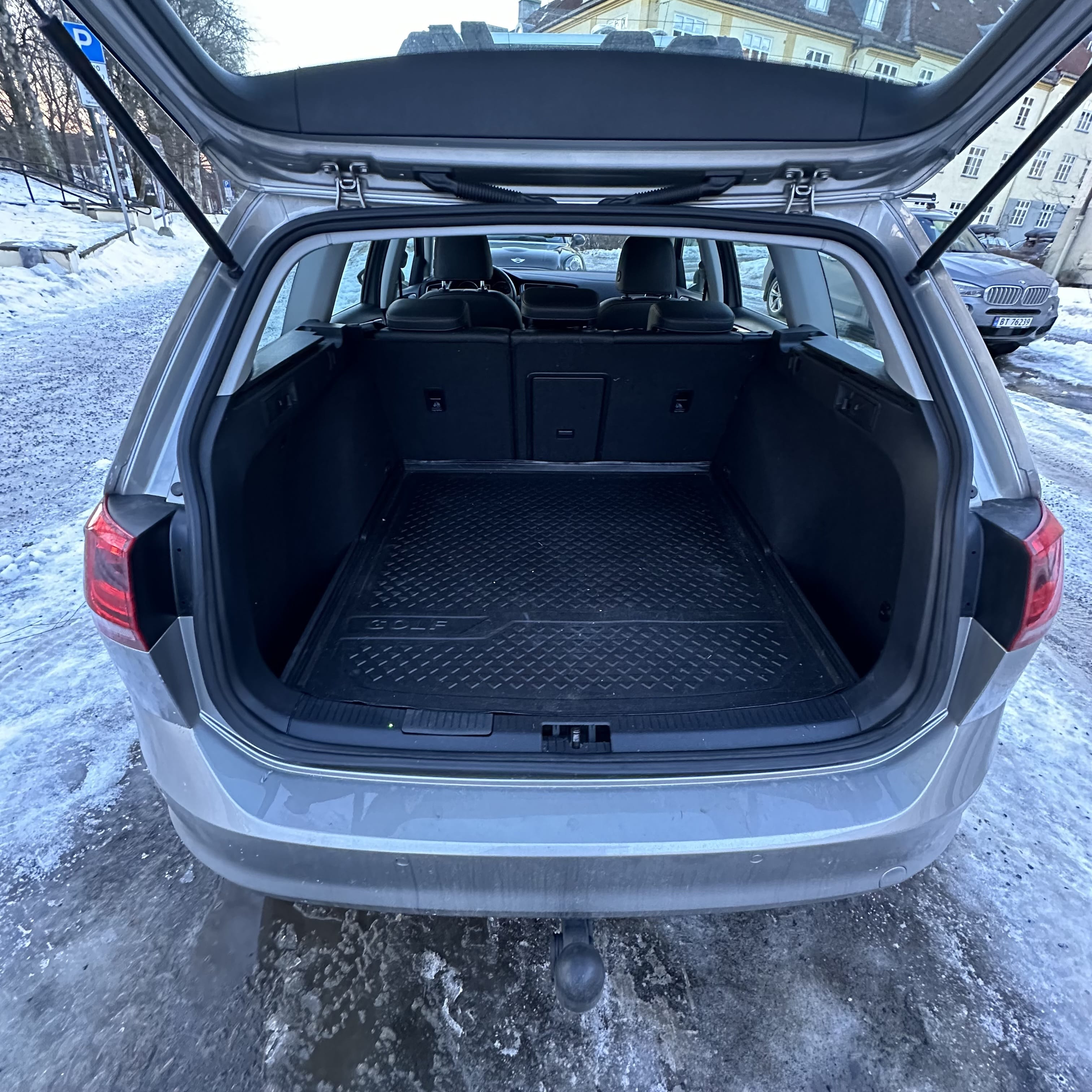Volkswagen Golf with Hitch