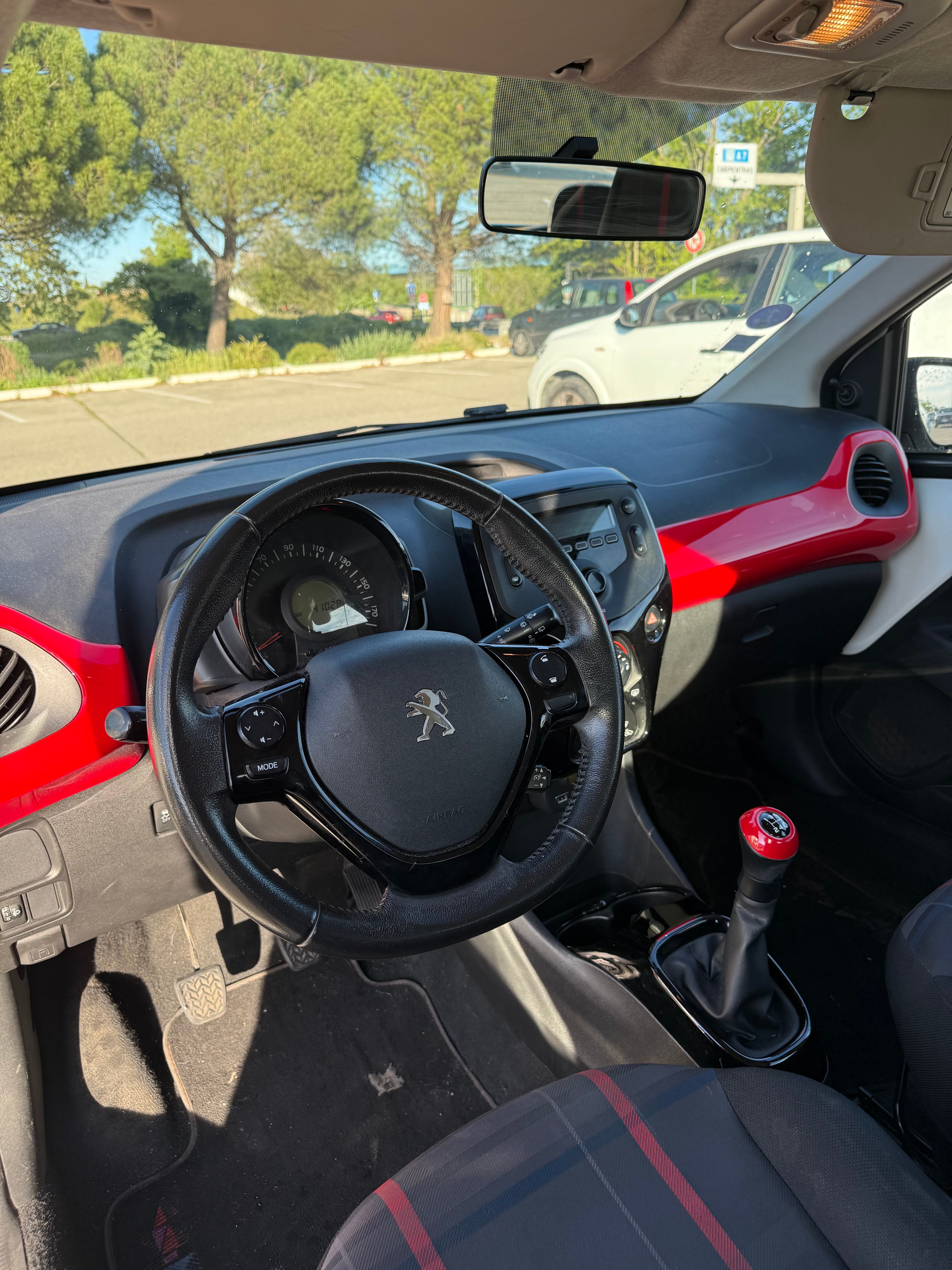 Peugeot 108 met Bluetooth audio