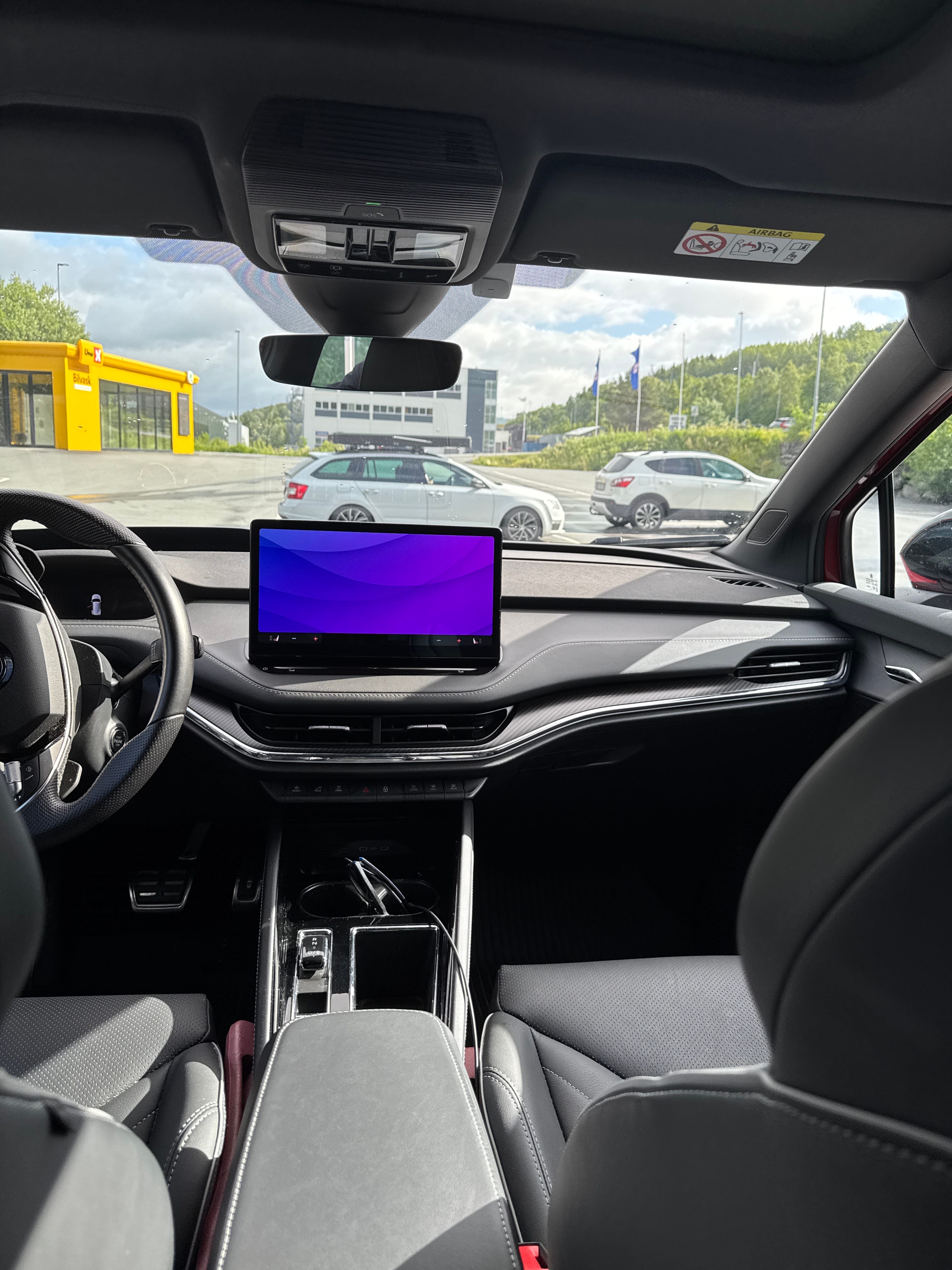 Skoda Enyaq RS med Firehjulstrekk