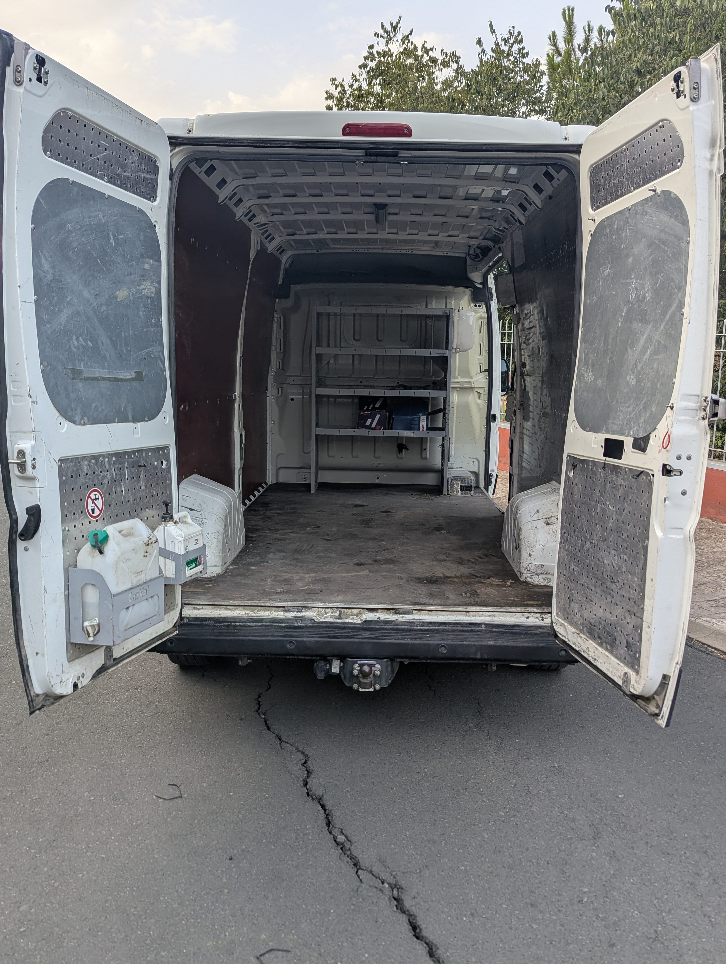 Peugeot Boxer con Puertos de carga USB