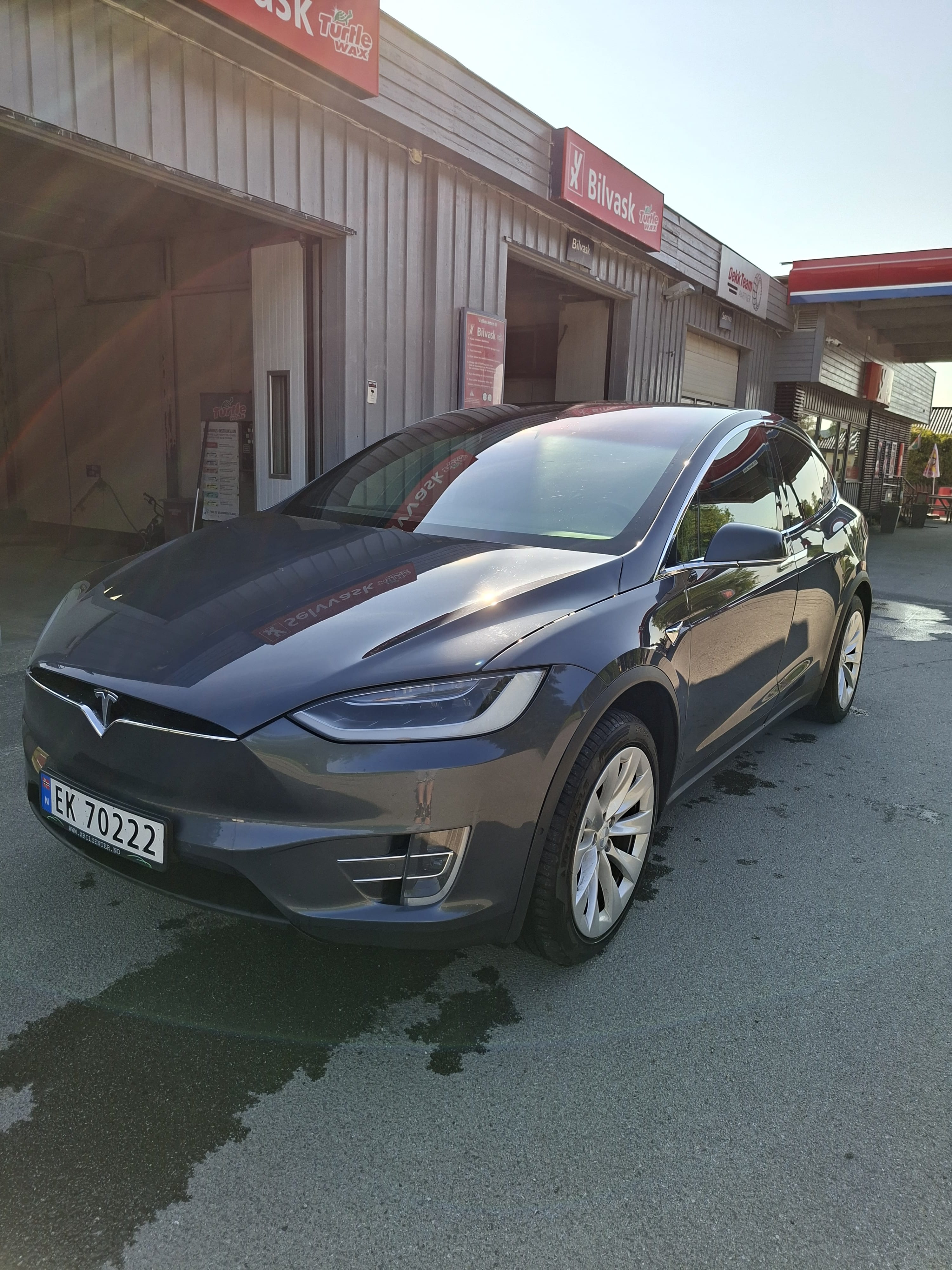 Tesla Model X 75d, 2018, Elektrisk, automatisk, 7 seter