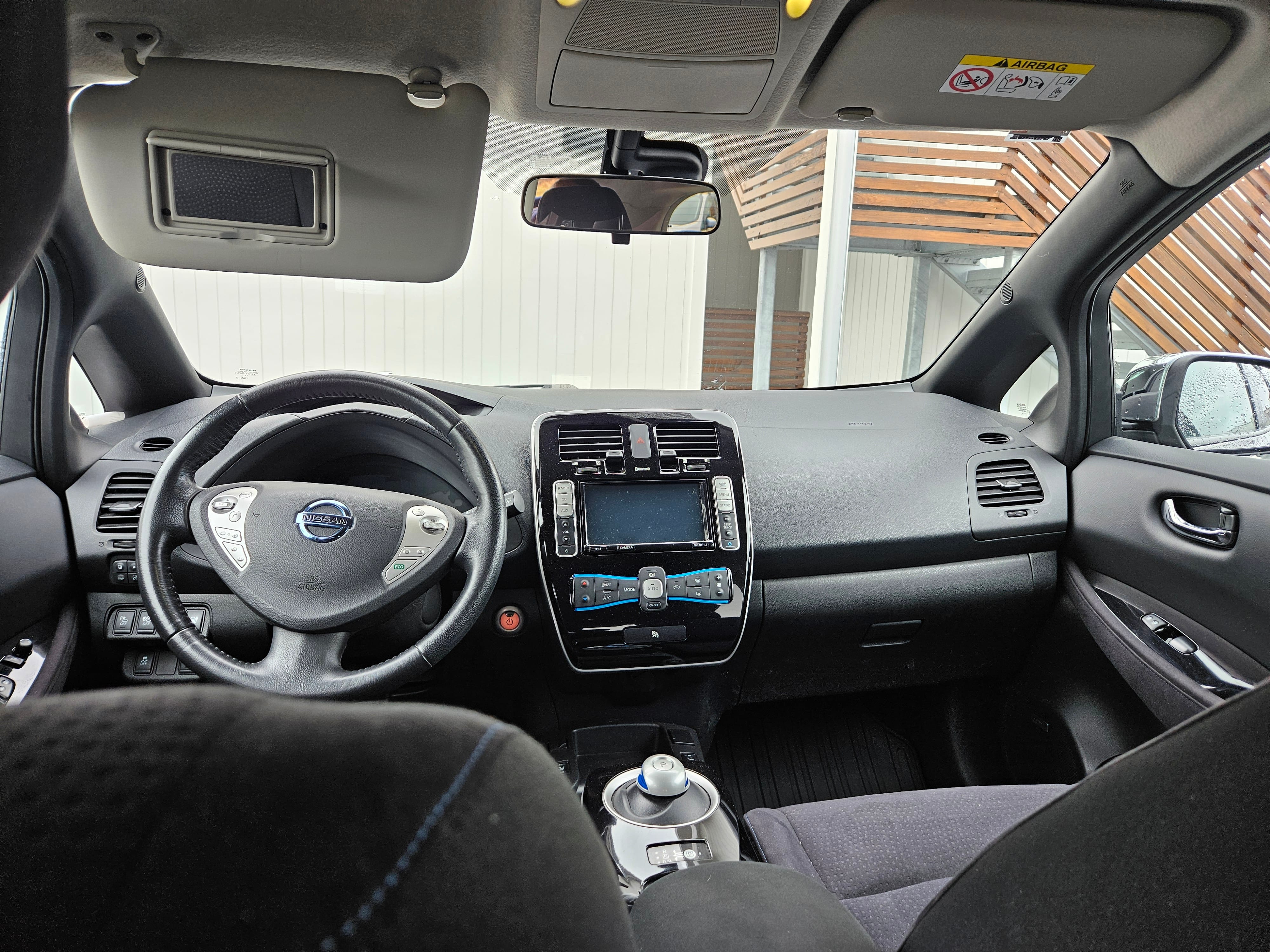 Nissan Leaf med GPS