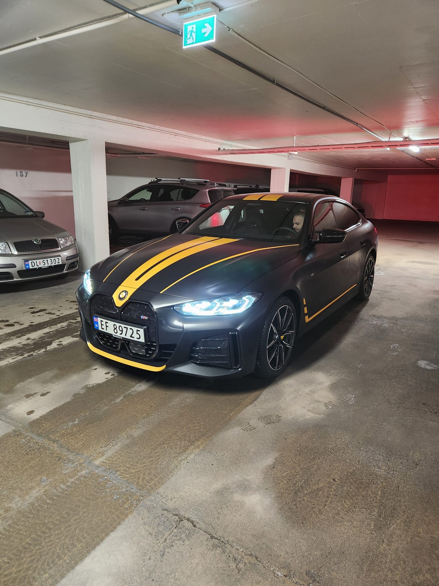 BMW i4 M50 with Android Auto