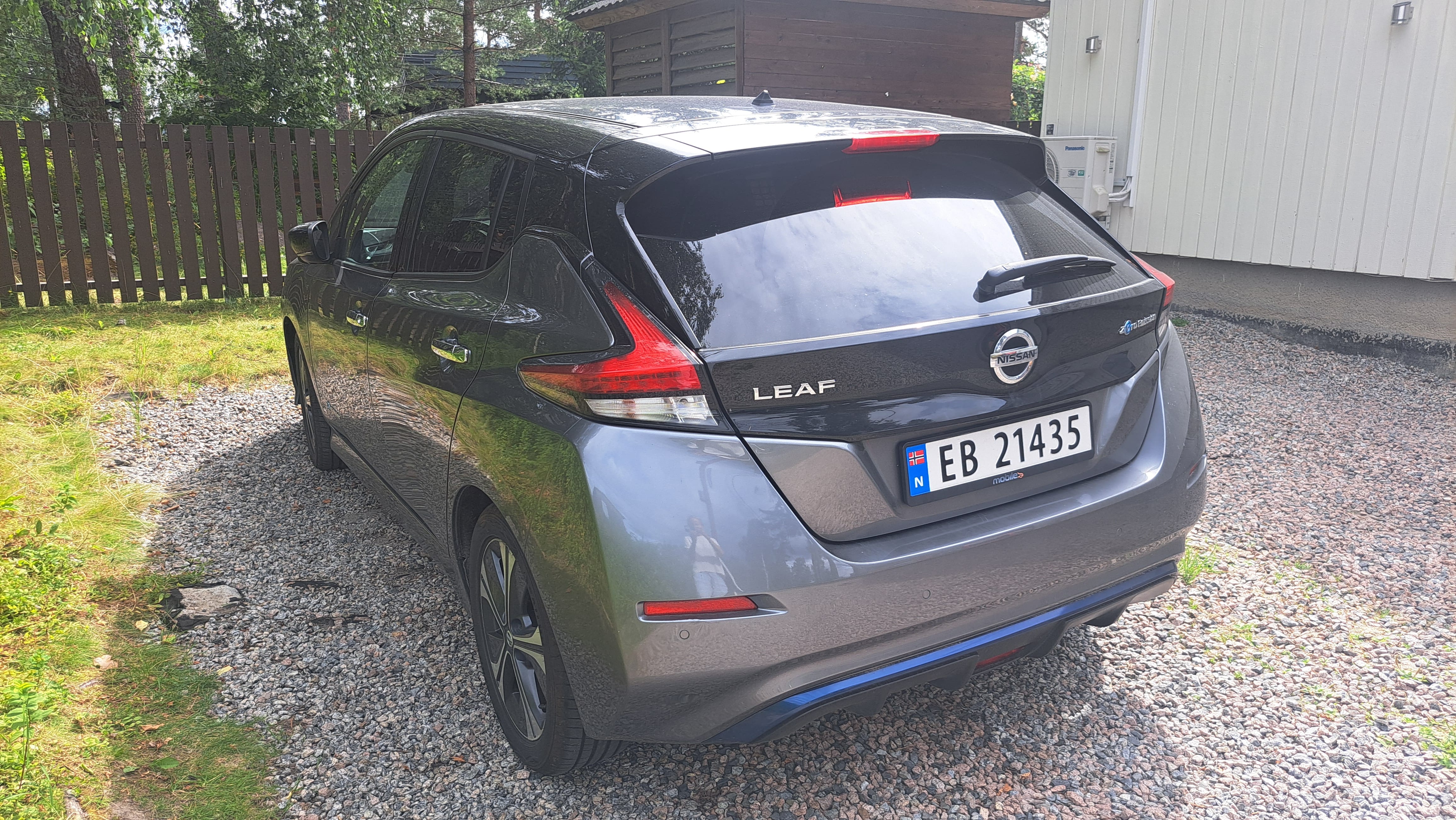 Nissan Leaf med Ryggekamera