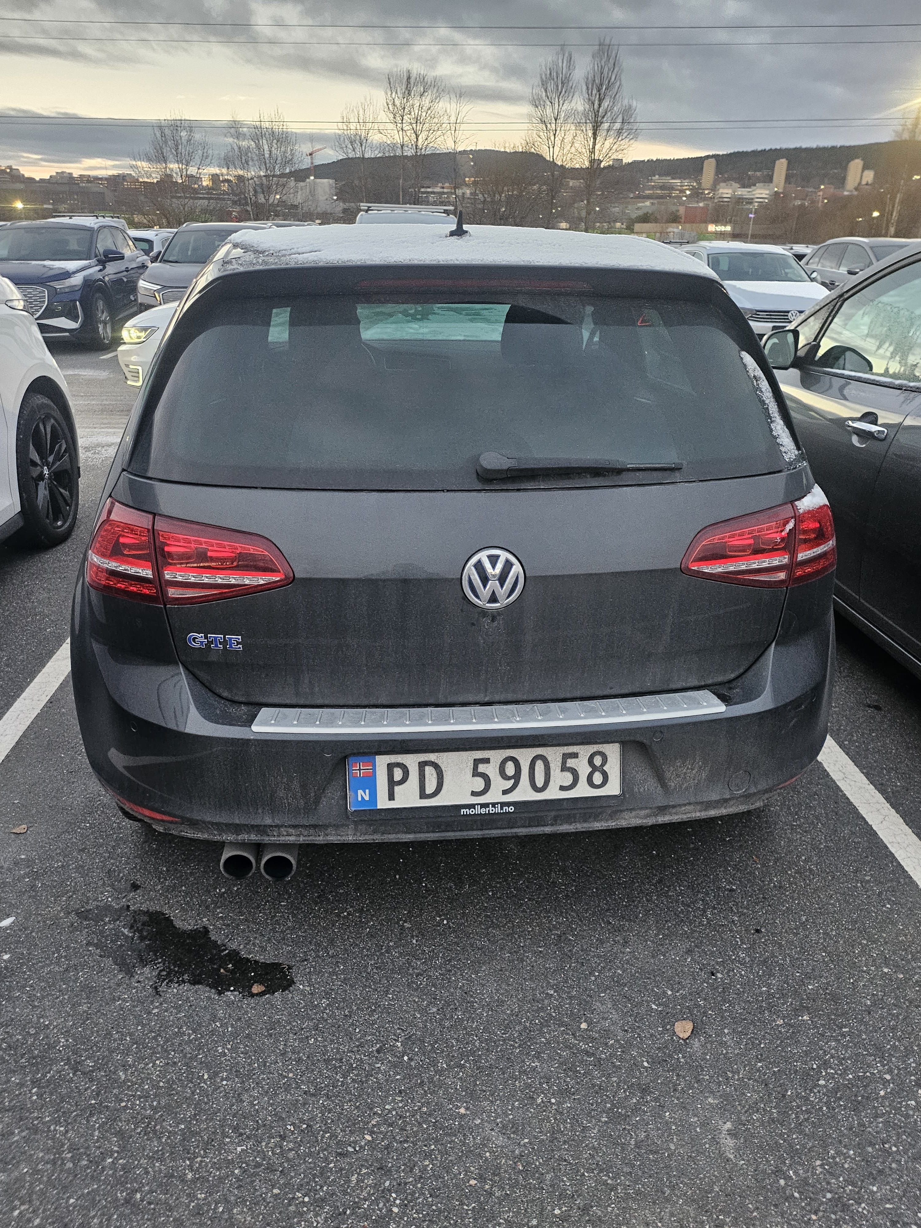 Volkswagen Golf GTE med GPS