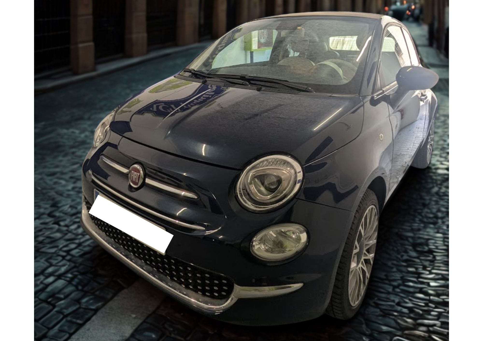 Fiat 500 Cabriolet - Azul, 2020, Gasolina 95