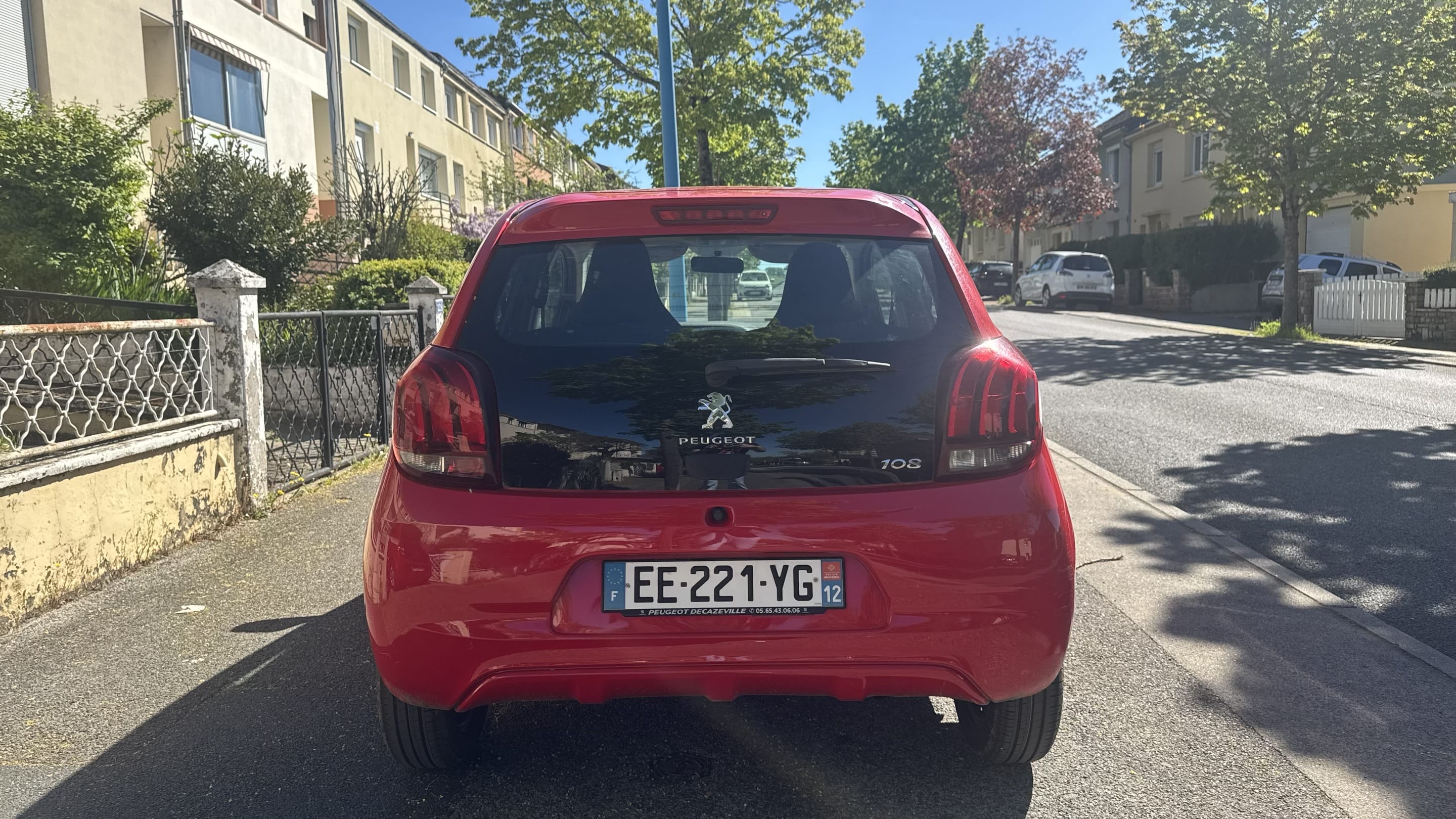 Peugeot 108 avec Régulateur de vitesse