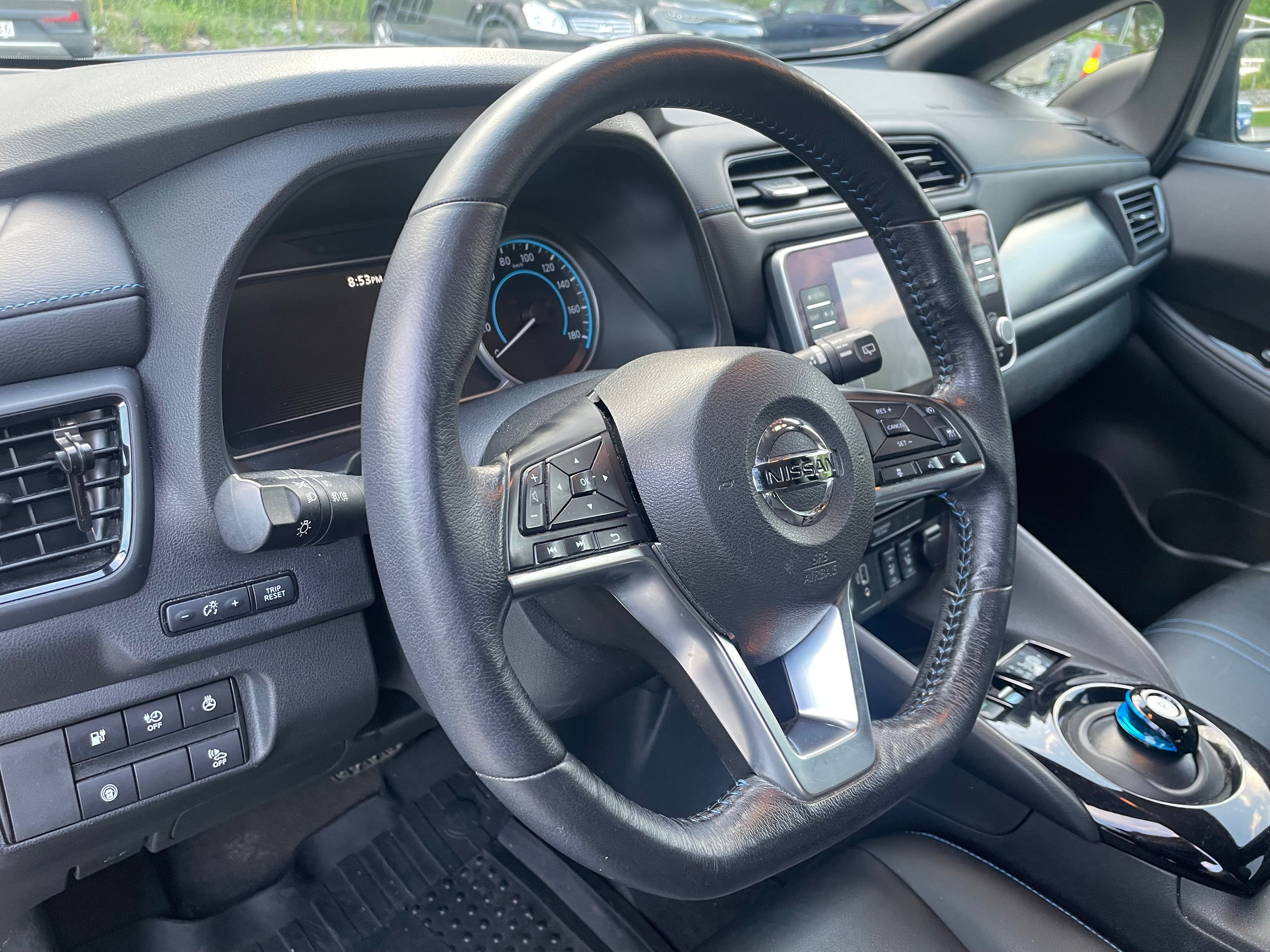 Nissan Leaf avec GPS