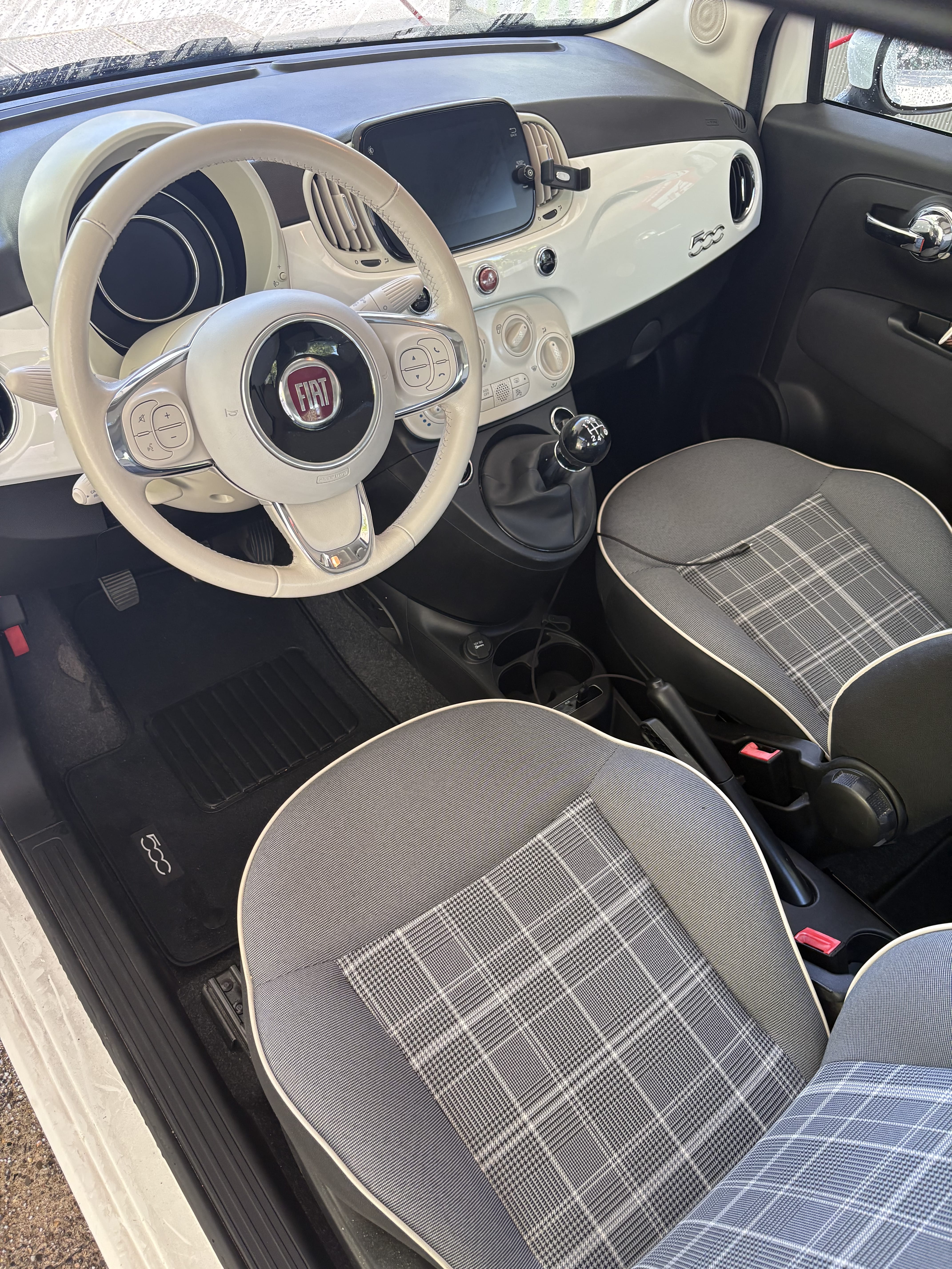 Fiat 500 avec Port USB