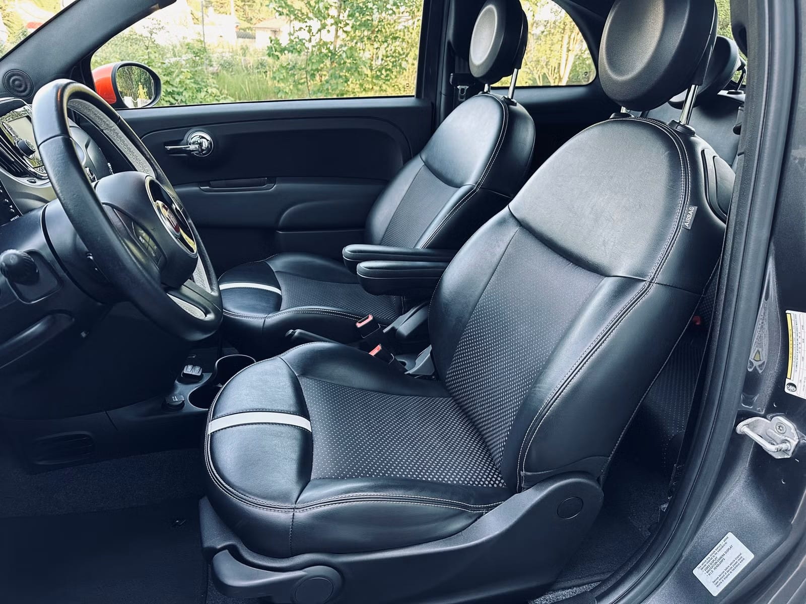 Fiat 500e med Vinterdekk