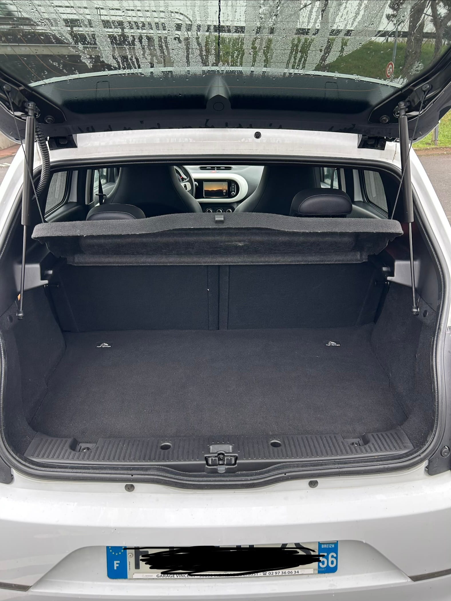 Renault Twingo III avec Siège bébé