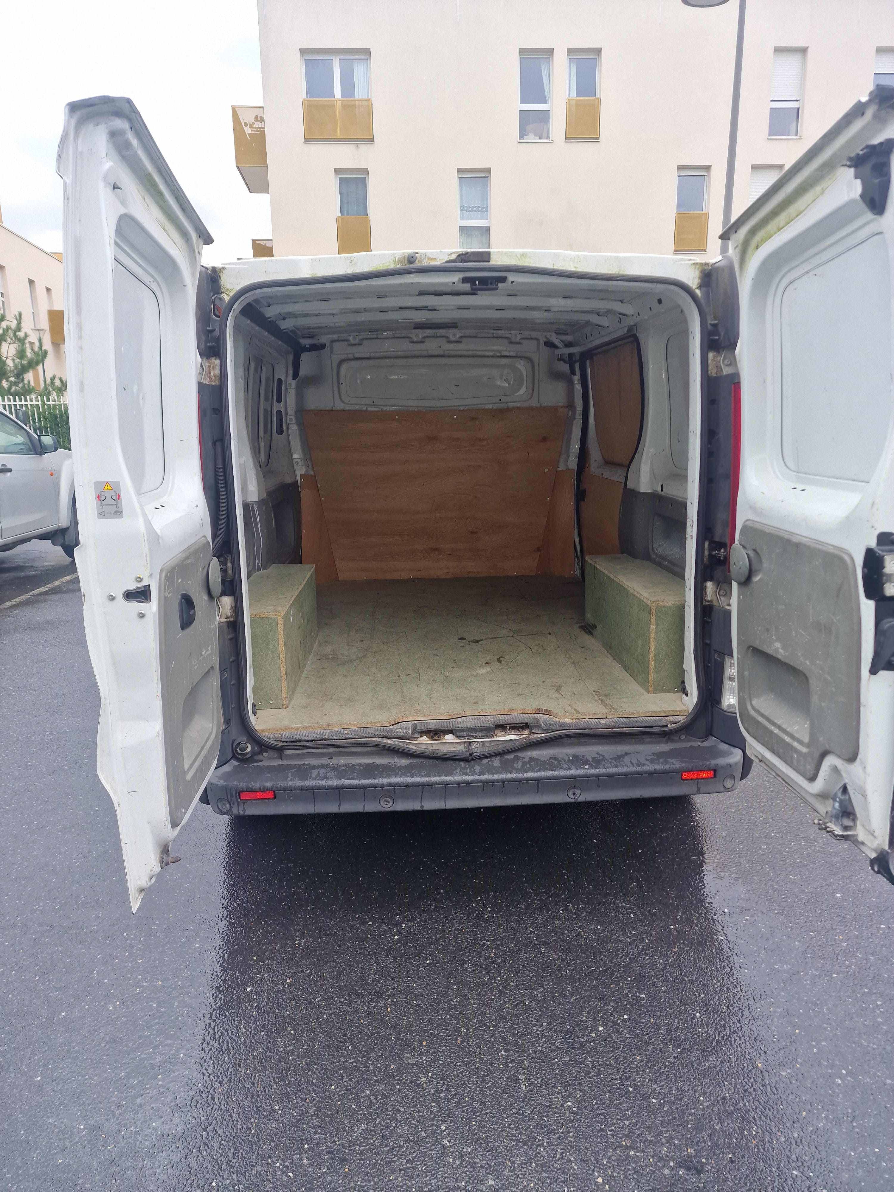 Renault Trafic avec Porte-vélos