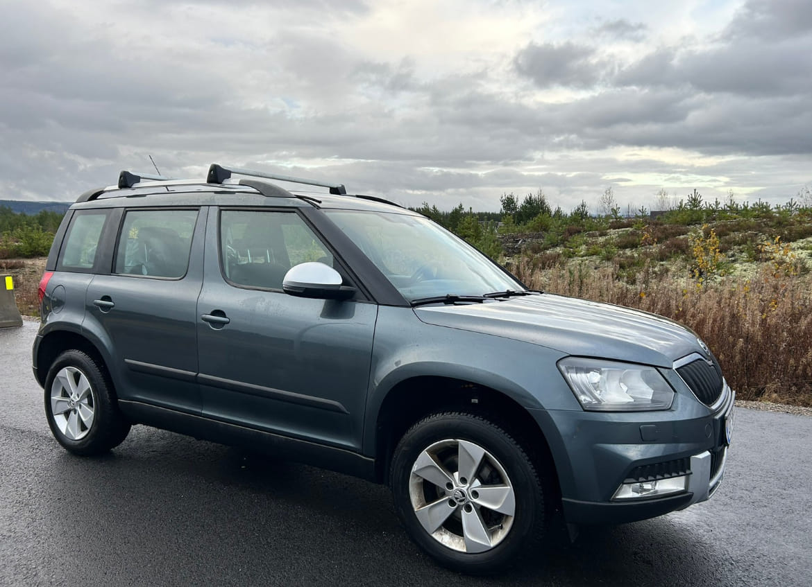 Skoda Yeti firehjulstrekk, 2016, Blyfri 95