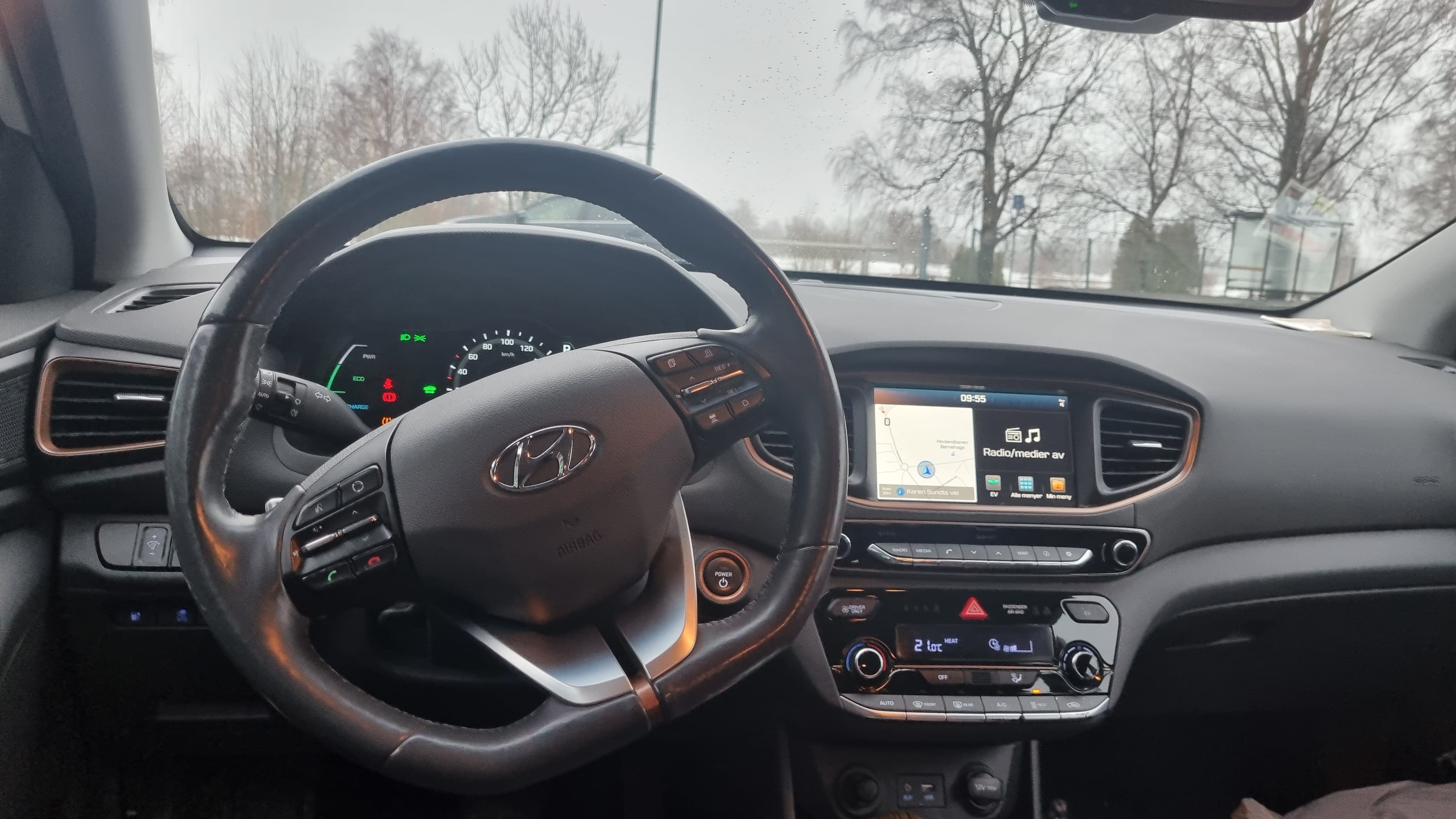 Hyundai Ioniq Electric med Cruisekontroll