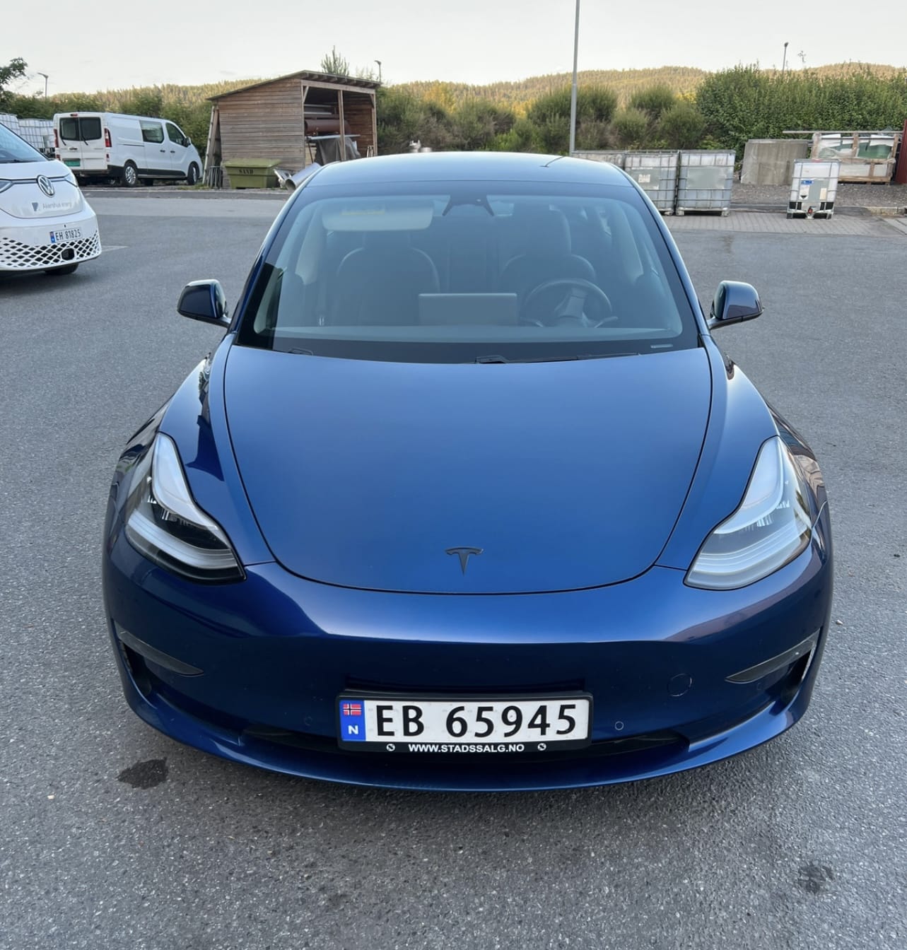 Tesla Model 3 Long Range met Bluetooth audio