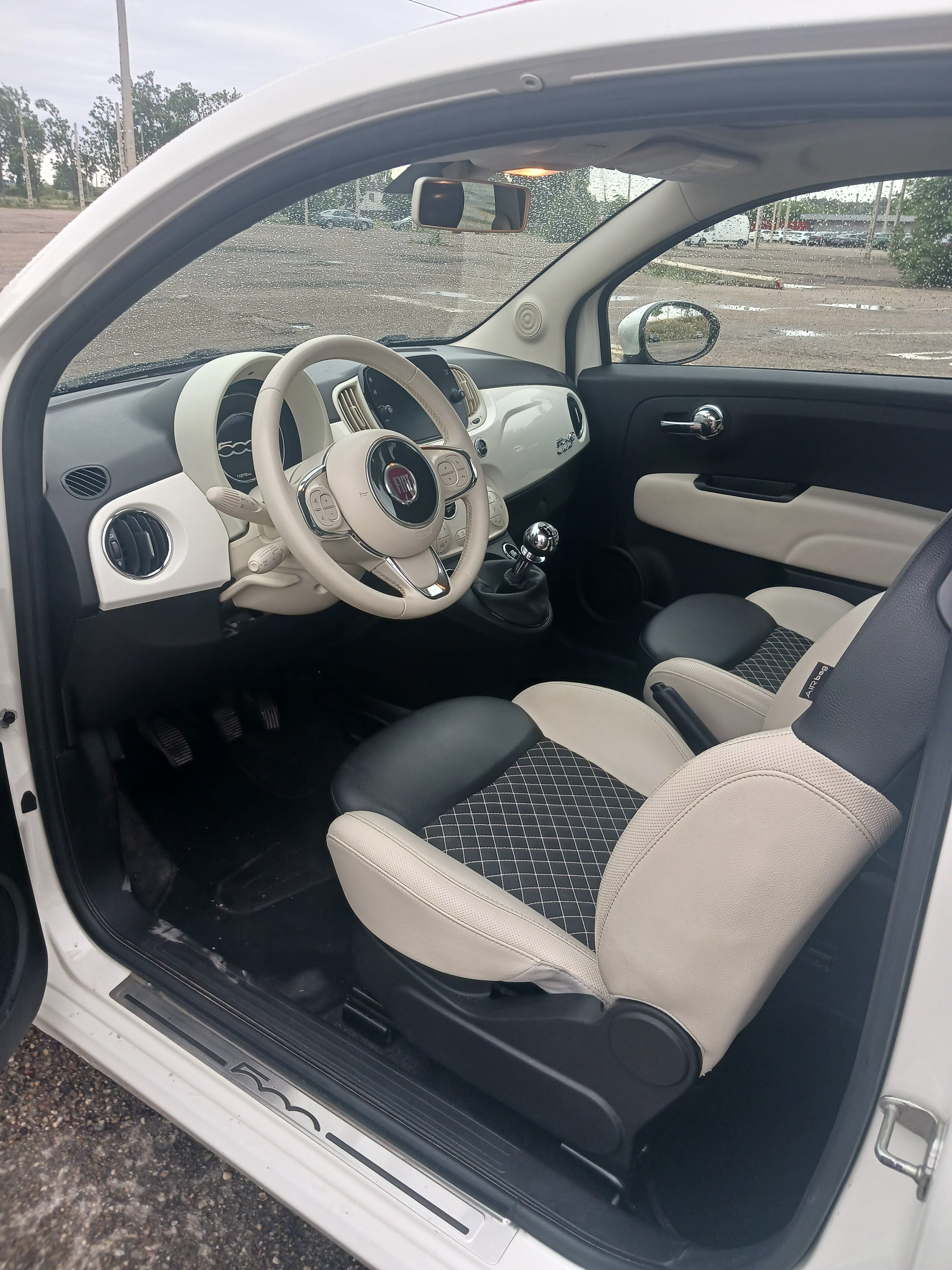 Fiat 500 C Híbrido avec Android Auto