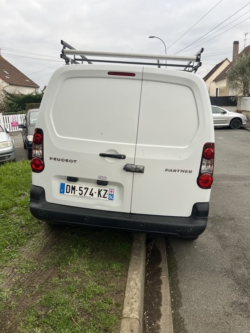 Peugeot Partner avec Porte-vélos
