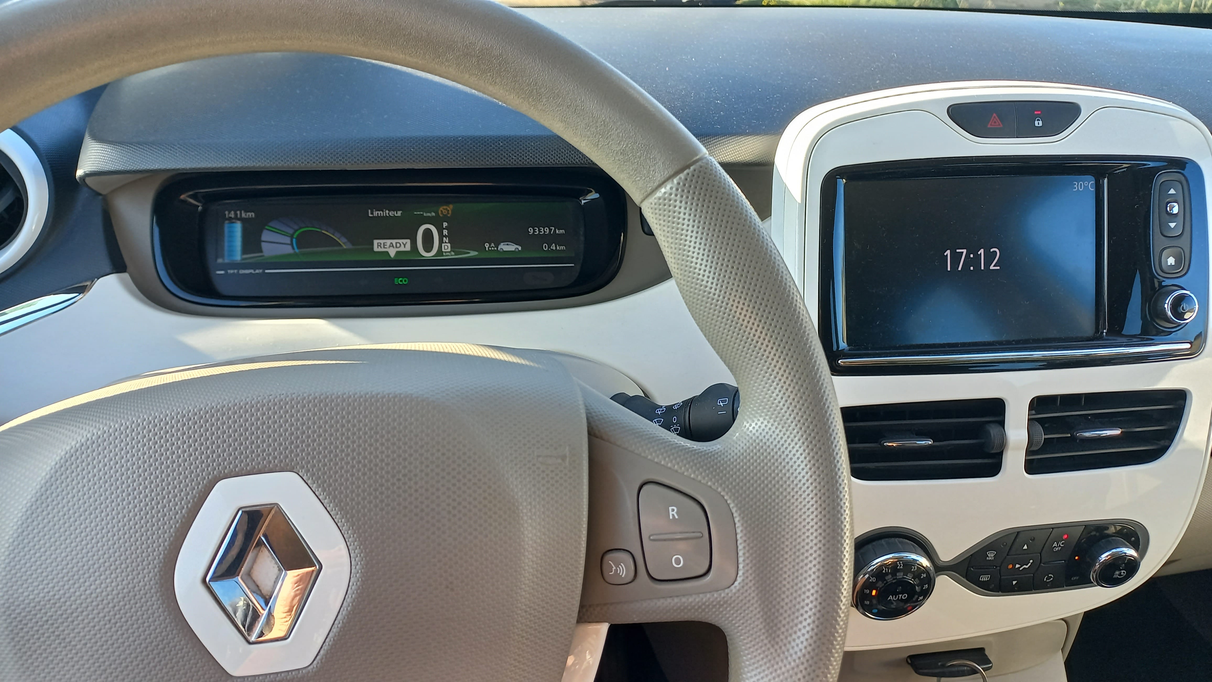 Renault ZOE 22 kWh avec Régulateur de vitesse