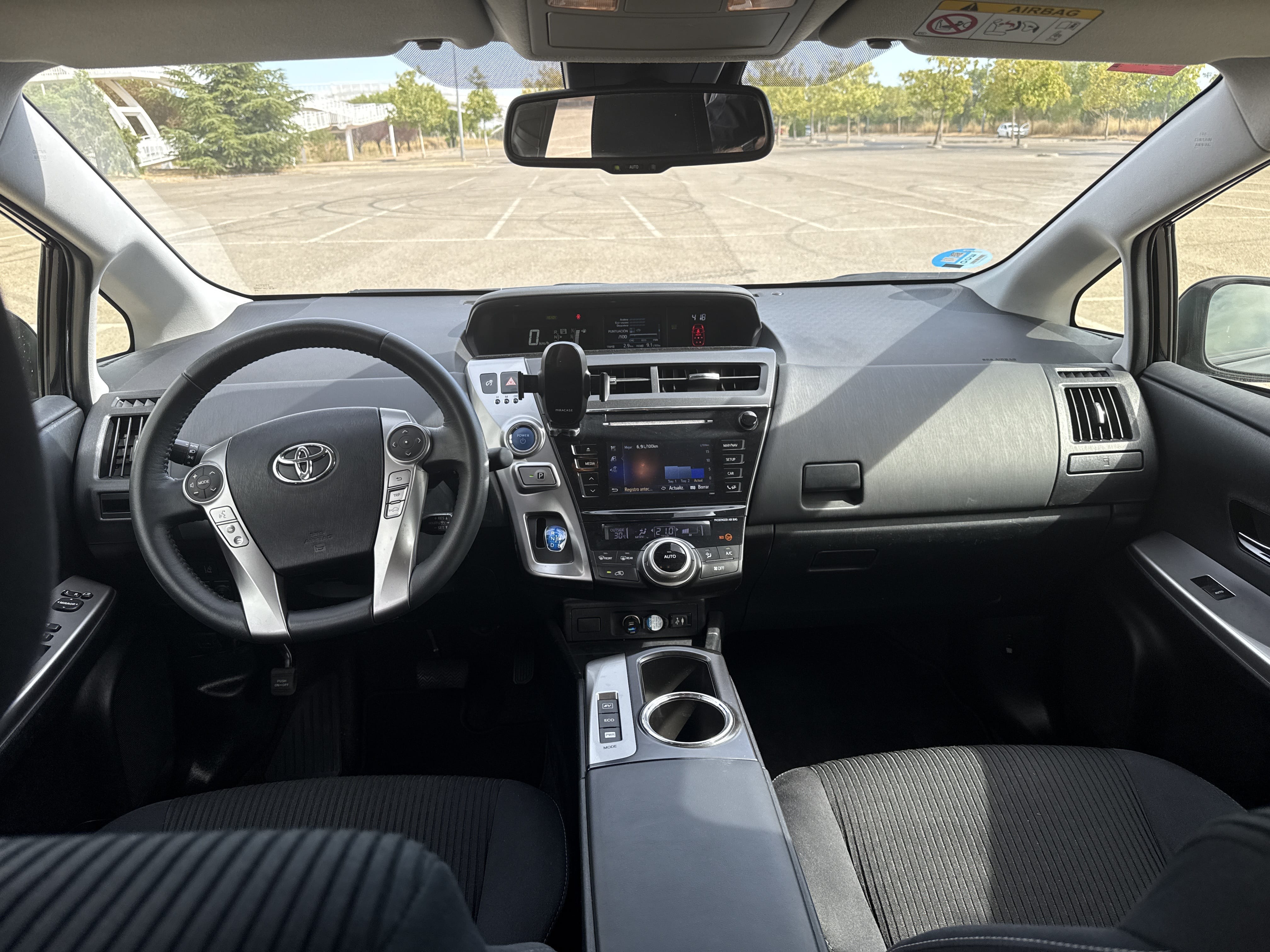 Toyota Prius + Hybrid 7 plazas met Cruise control