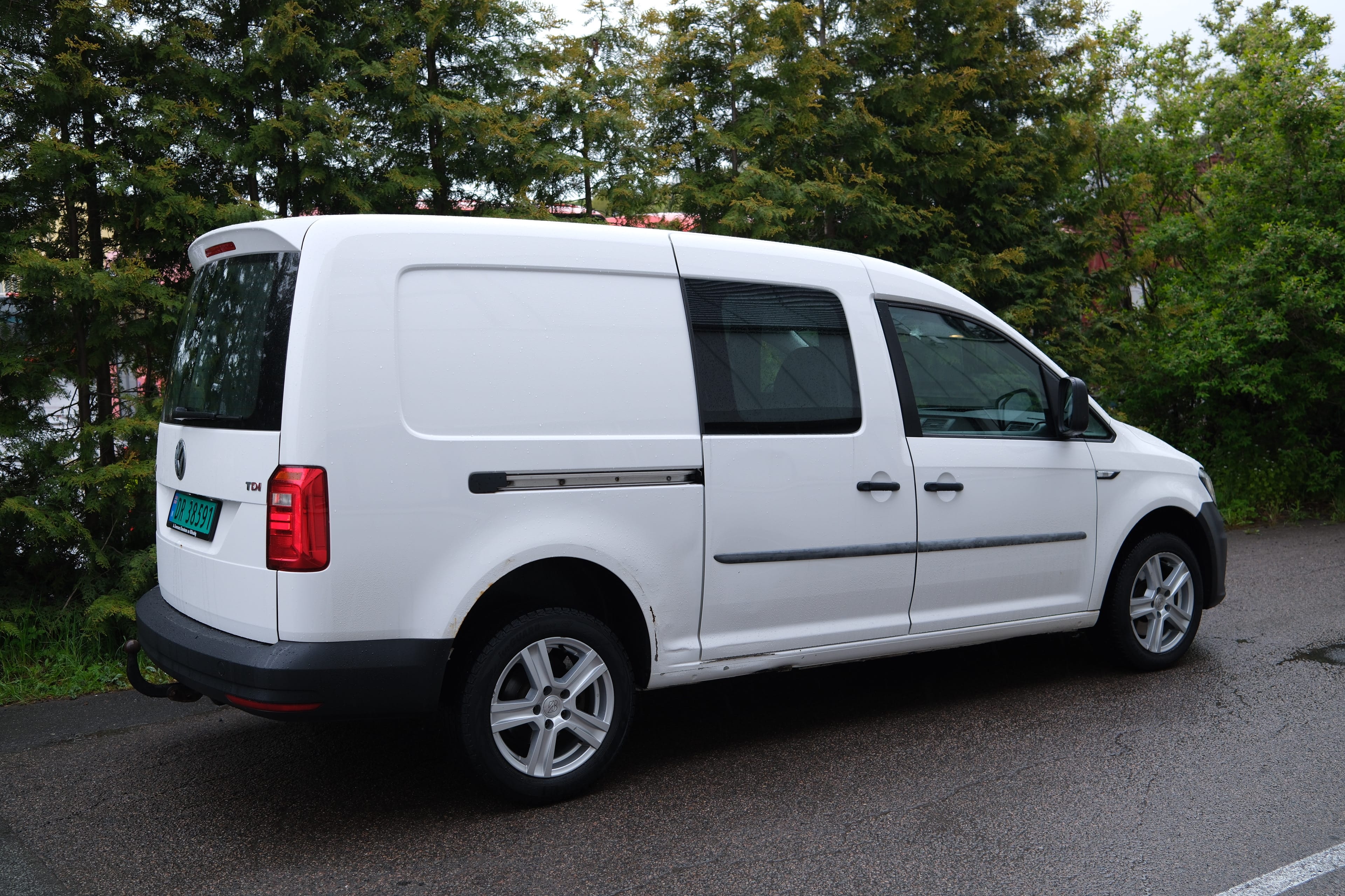 Volkswagen Caddy med Ryggekamera