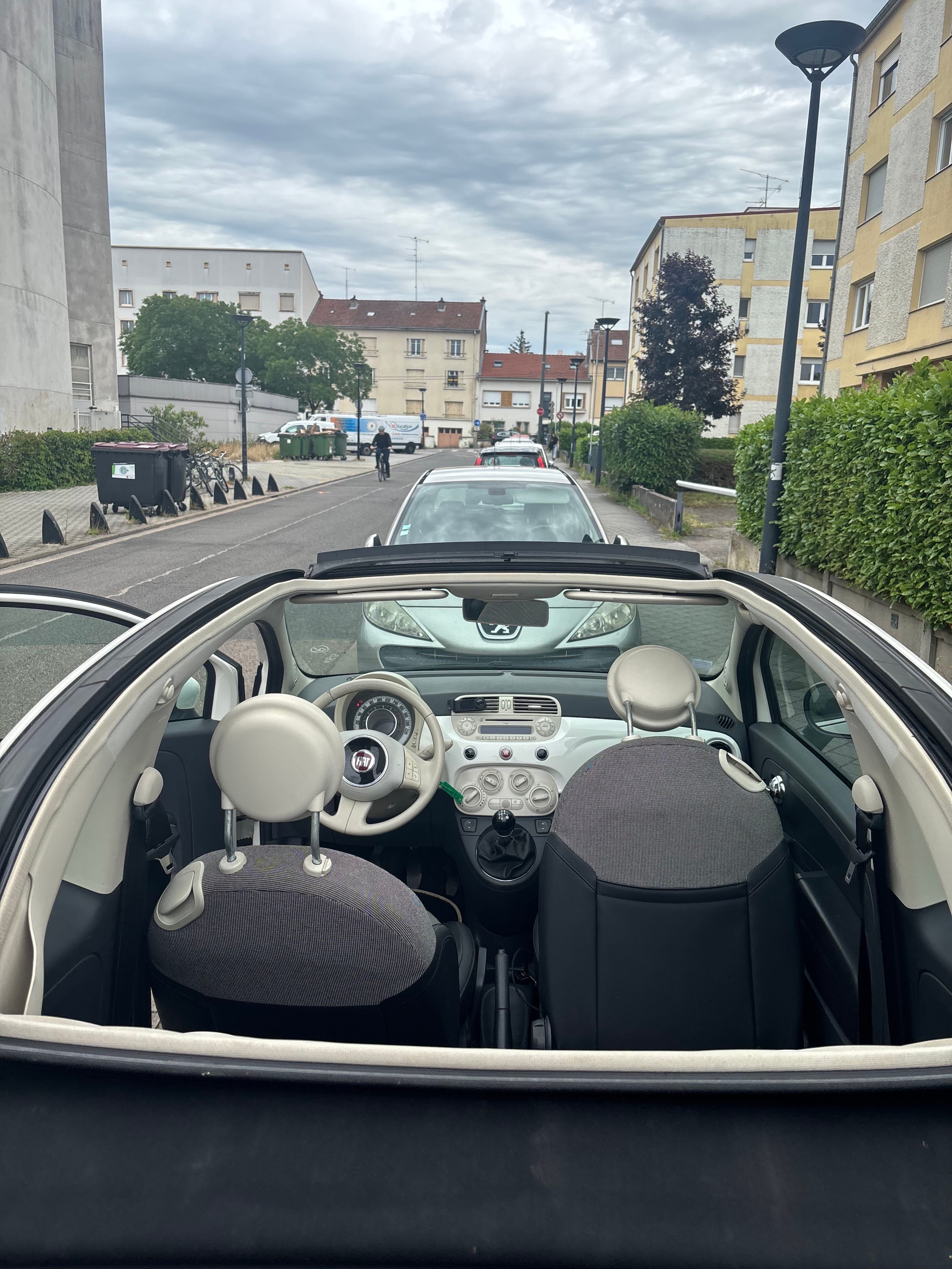 Fiat 500 C avec Port USB
