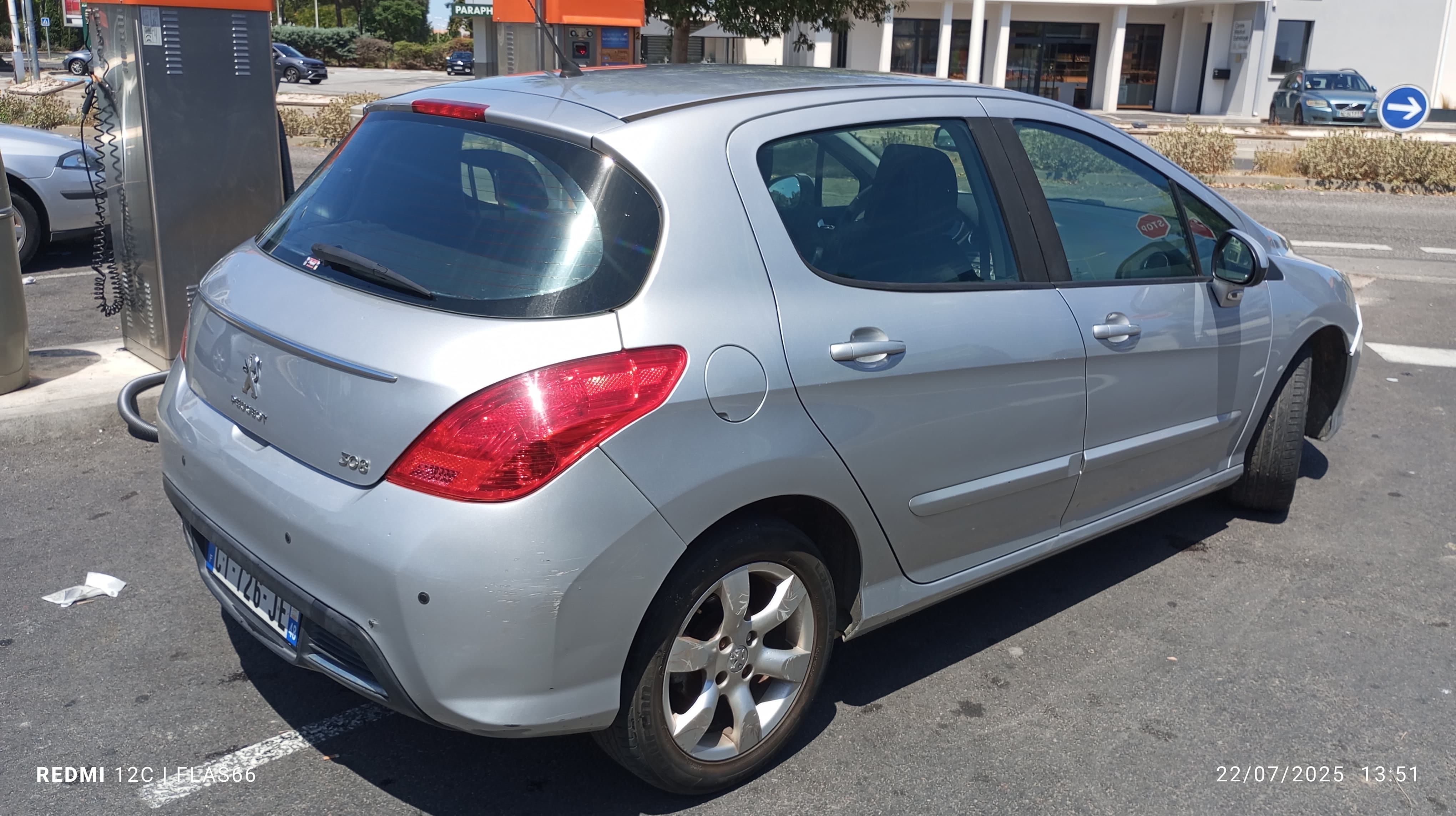 Peugeot 308 avec Régulateur de vitesse
