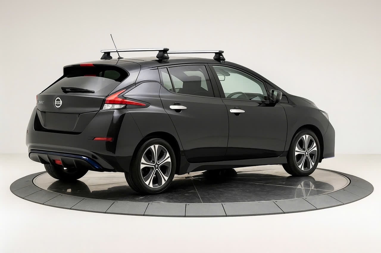 Nissan Leaf med GPS